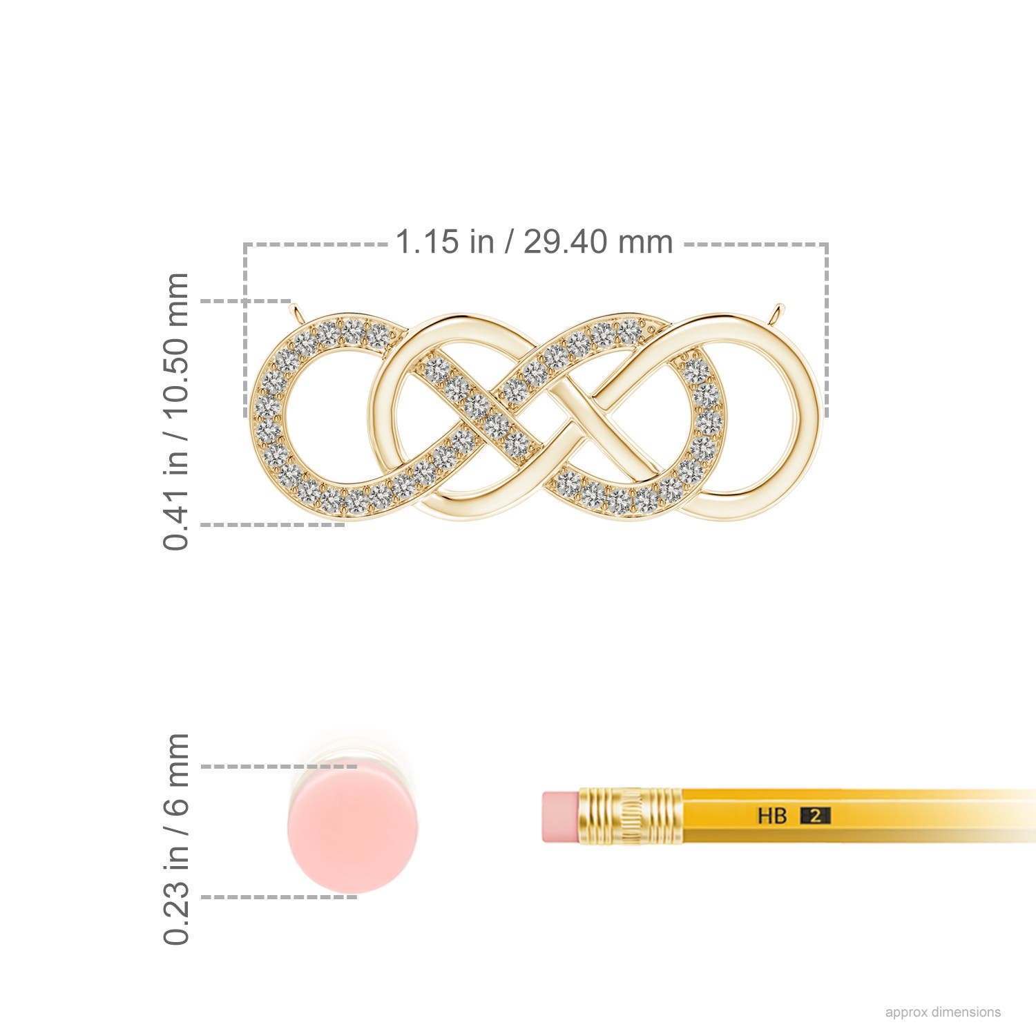 K, I3 / 0.23 CT / 14 KT Yellow Gold