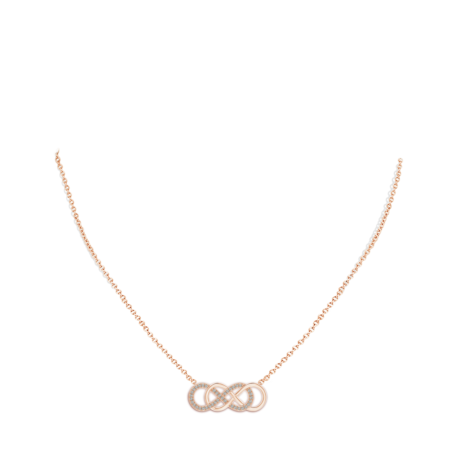 K, I3 / 0.2 CT / 14 KT Rose Gold