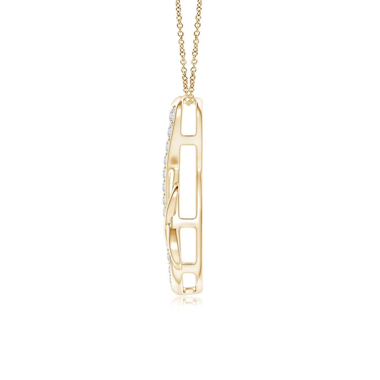 H, SI2 / 0.13 CT / 14 KT Yellow Gold