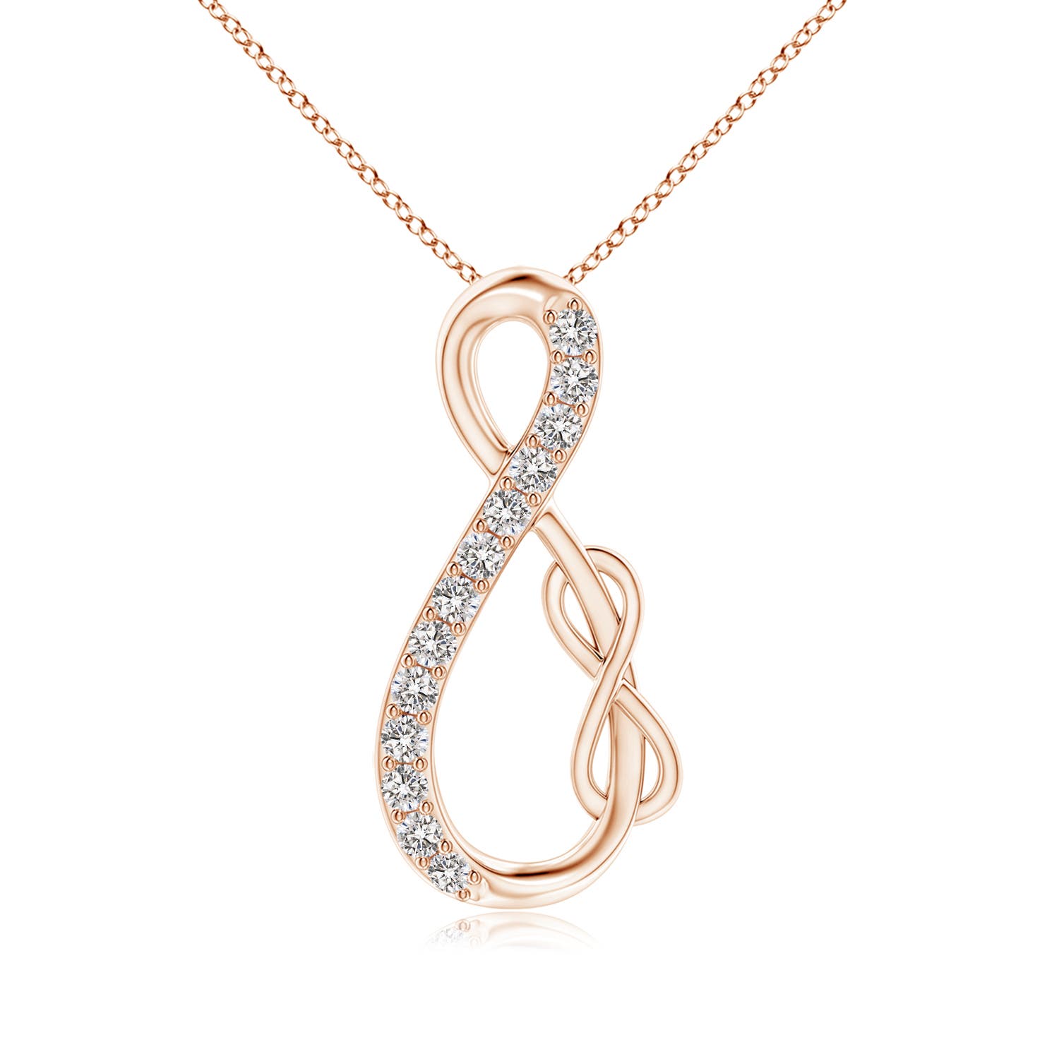 I-J, I1-I2 / 0.18 CT / 14 KT Rose Gold