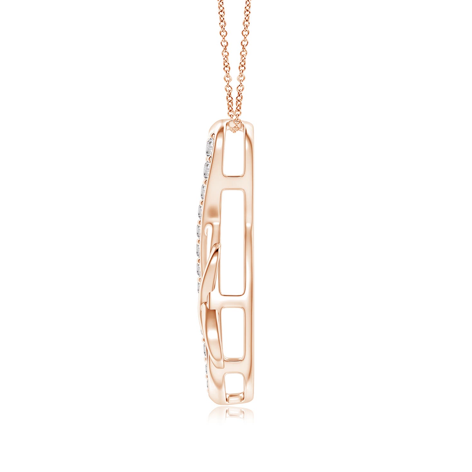 I-J, I1-I2 / 0.18 CT / 14 KT Rose Gold