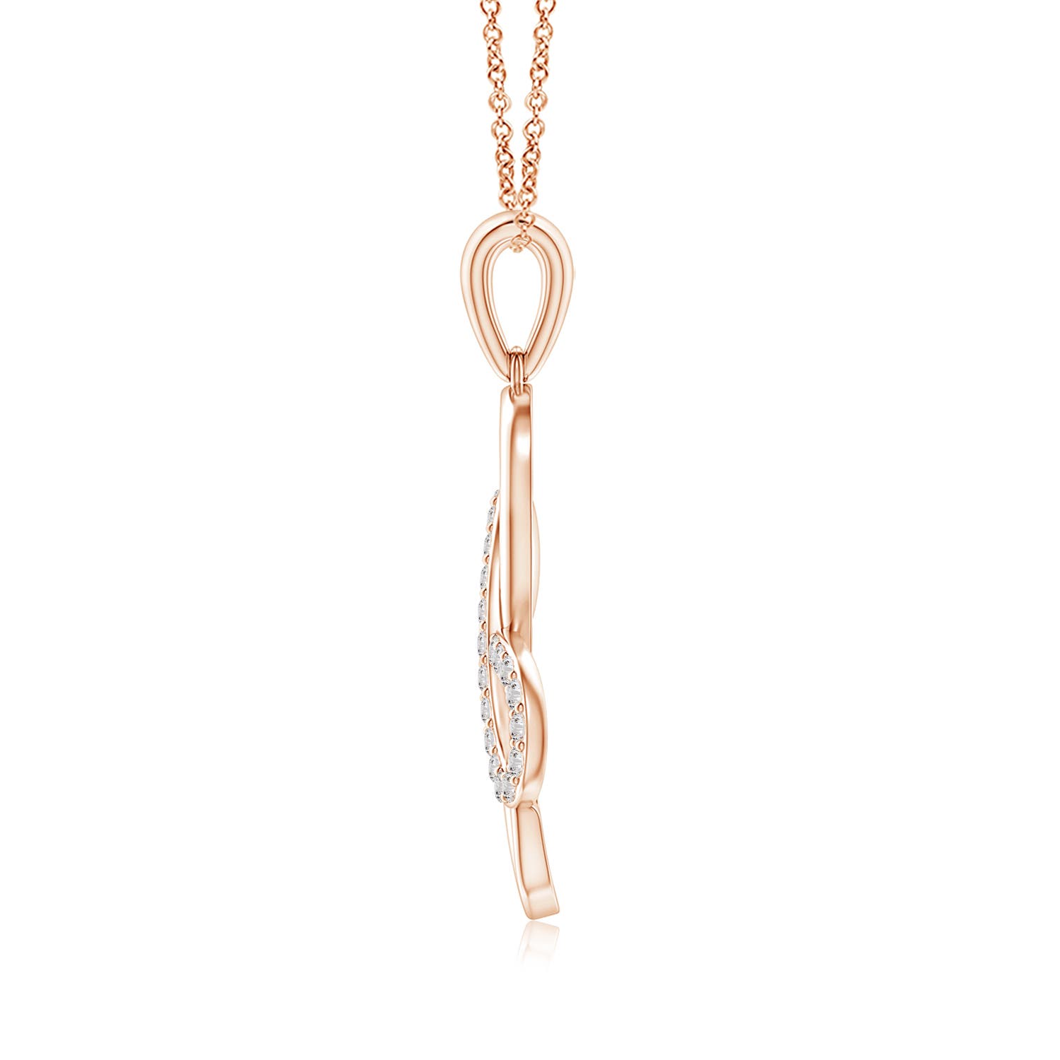 I-J, I1-I2 / 0.25 CT / 14 KT Rose Gold