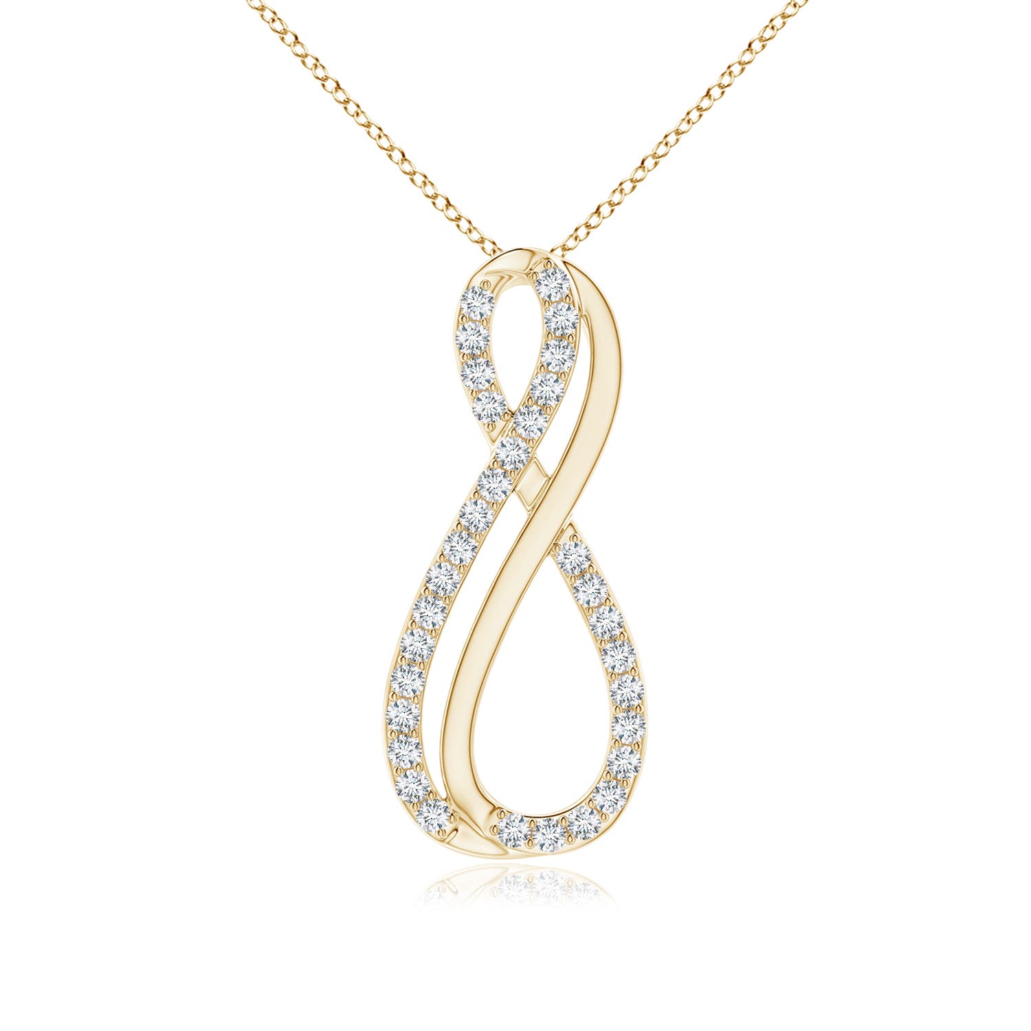 G, VS2 / 0.26 CT / 14 KT Yellow Gold