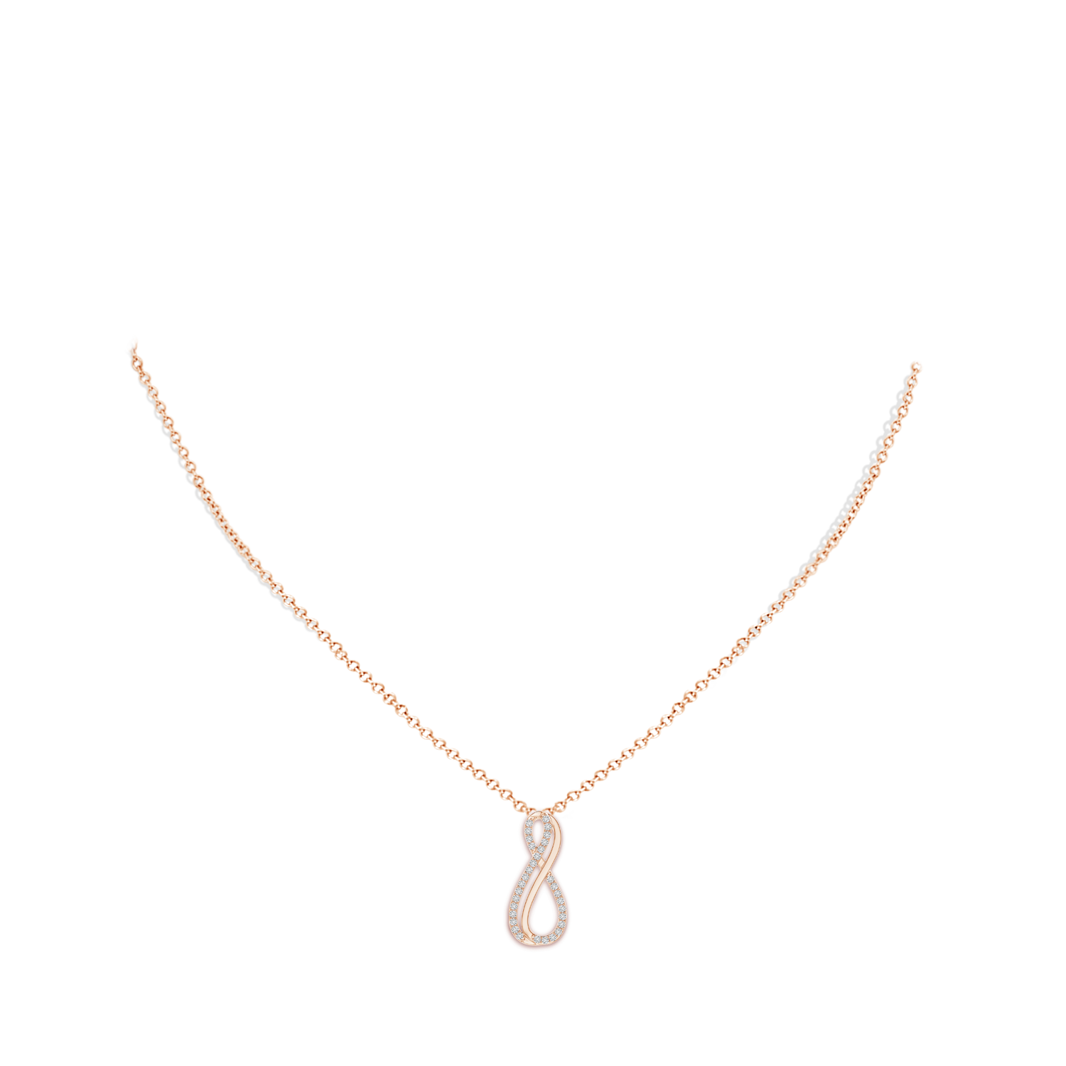 H, SI2 / 0.26 CT / 14 KT Rose Gold