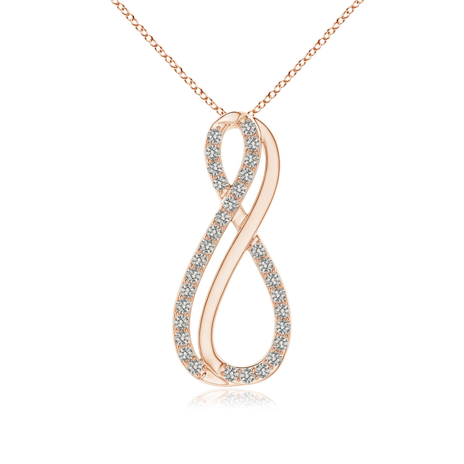 K, I3 / 0.26 CT / 14 KT Rose Gold