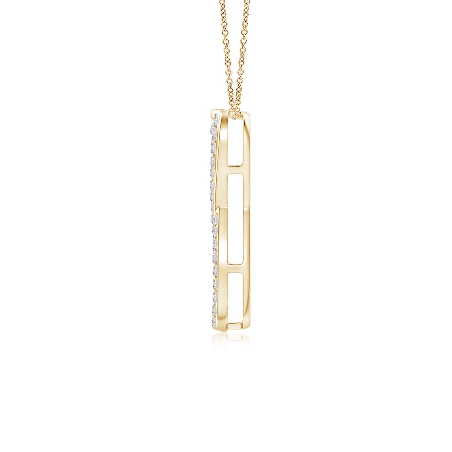 I-J, I1-I2 / 0.16 CT / 14 KT Yellow Gold