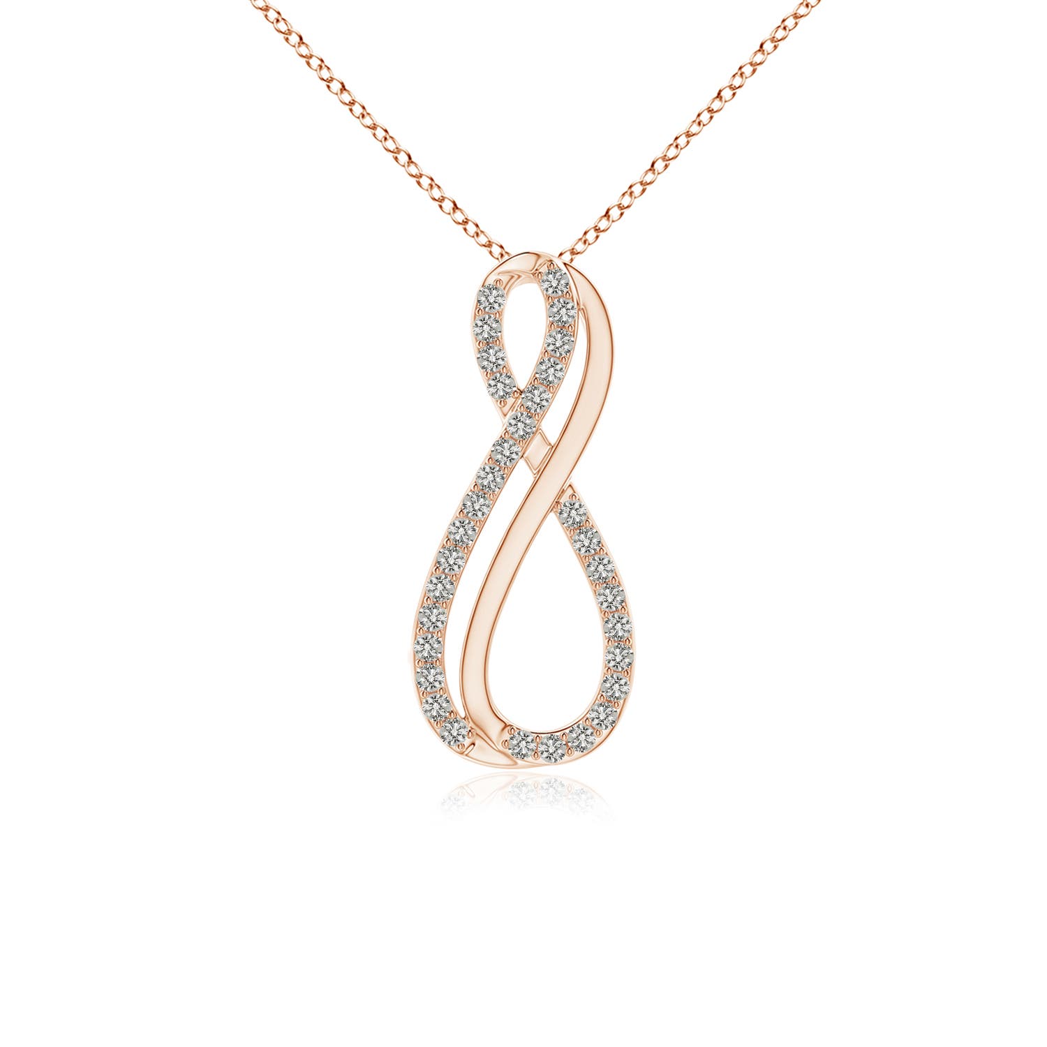 K, I3 / 0.16 CT / 14 KT Rose Gold