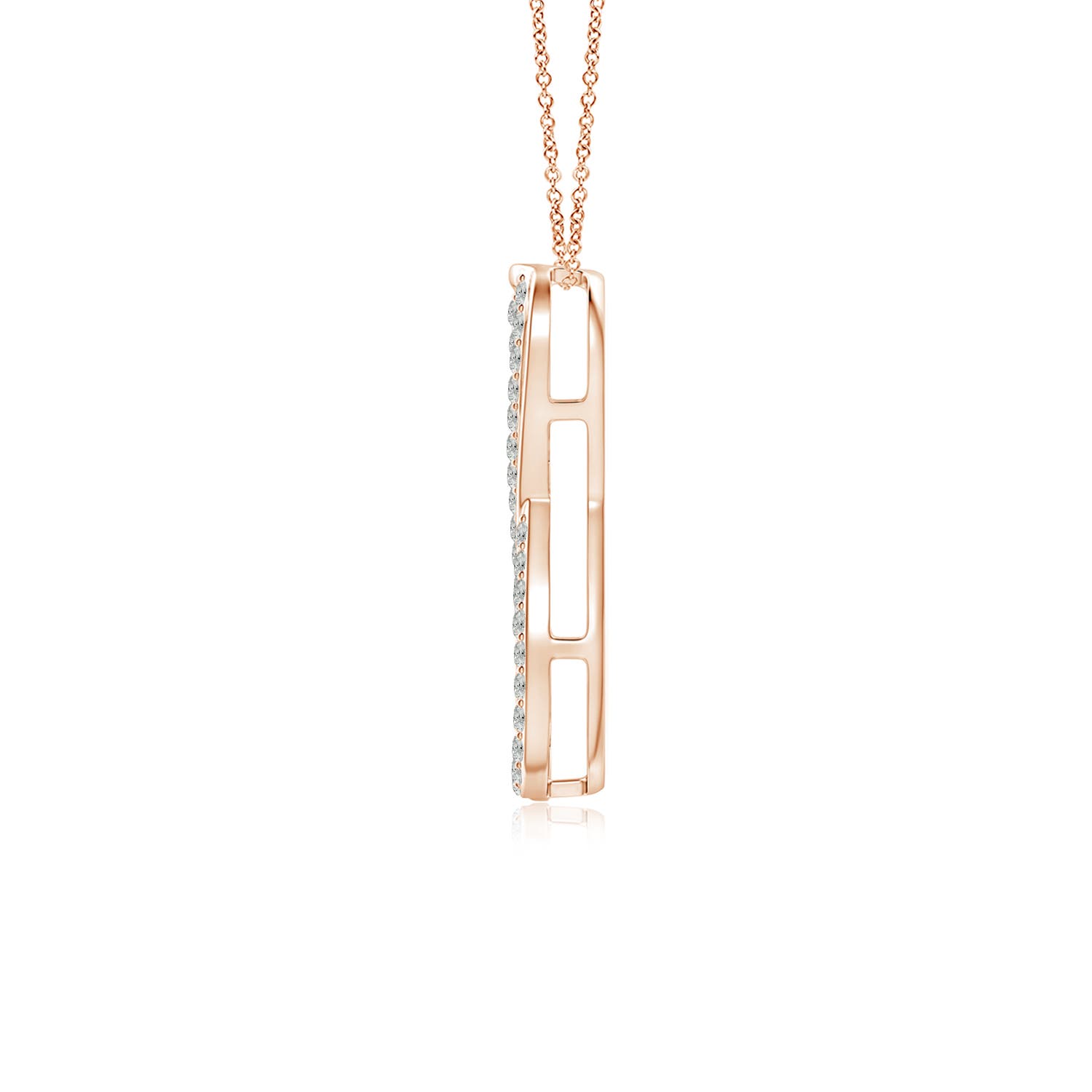 K, I3 / 0.16 CT / 14 KT Rose Gold