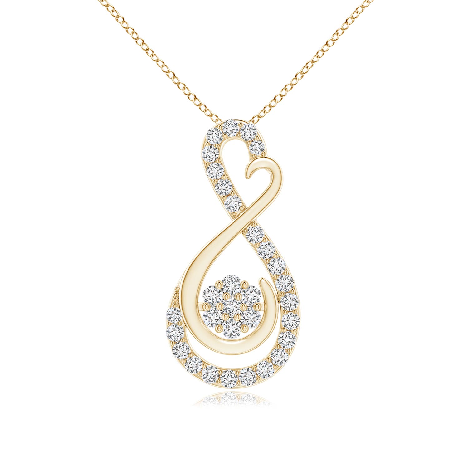 H, SI2 / 0.24 CT / 14 KT Yellow Gold