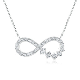 Fashion Platinum Diamond Pendants