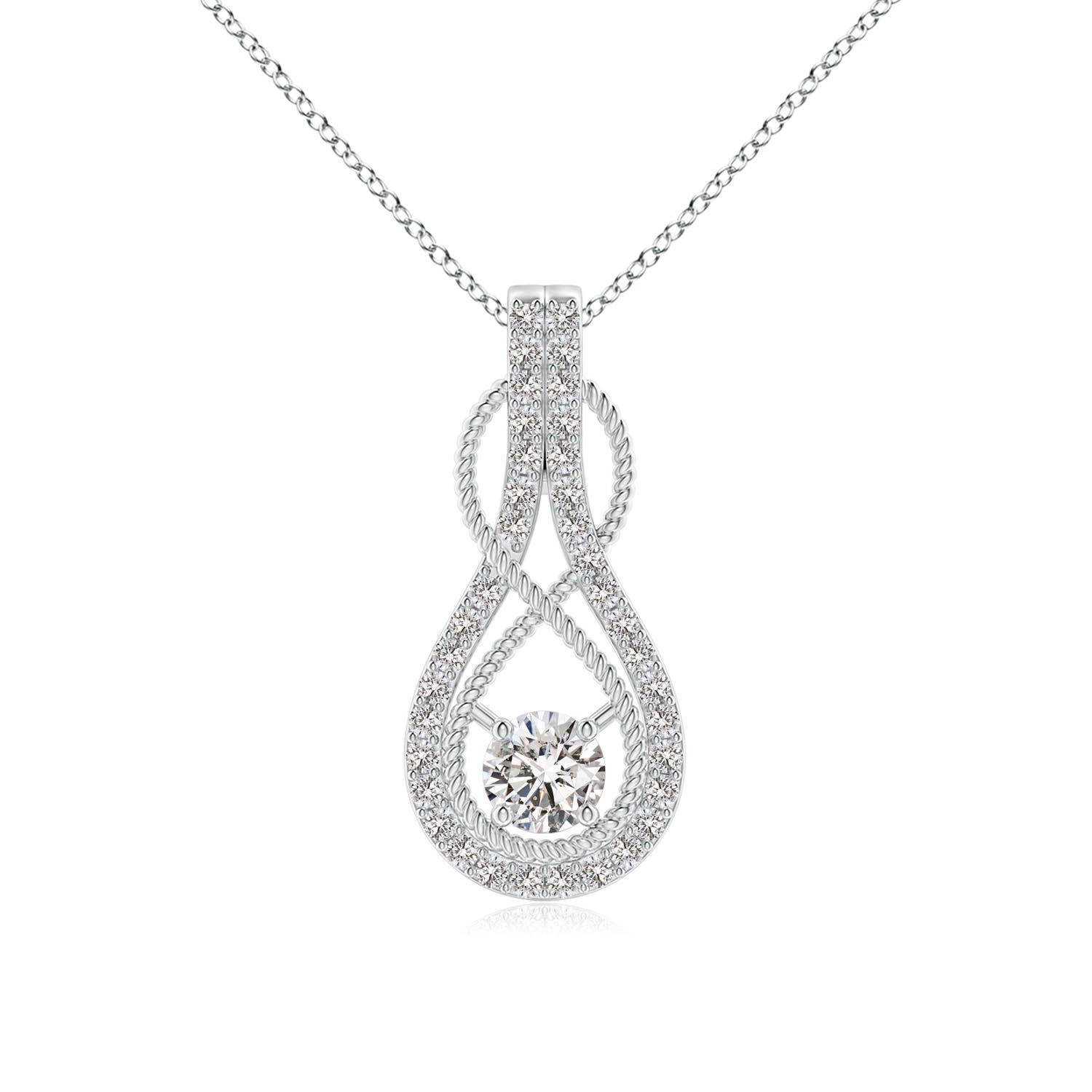 I-J, I1-I2 / 0.24 CT / 14 KT White Gold