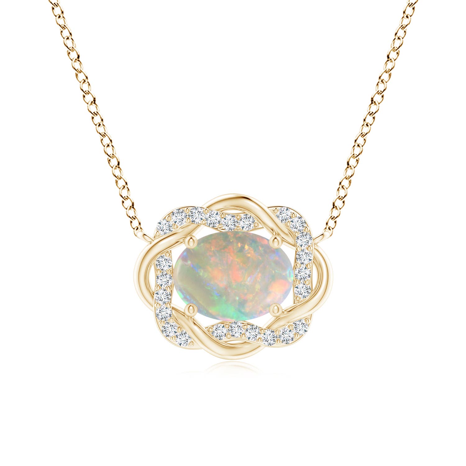 AAAA - Opal / 0.94 CT / 14 KT Yellow Gold