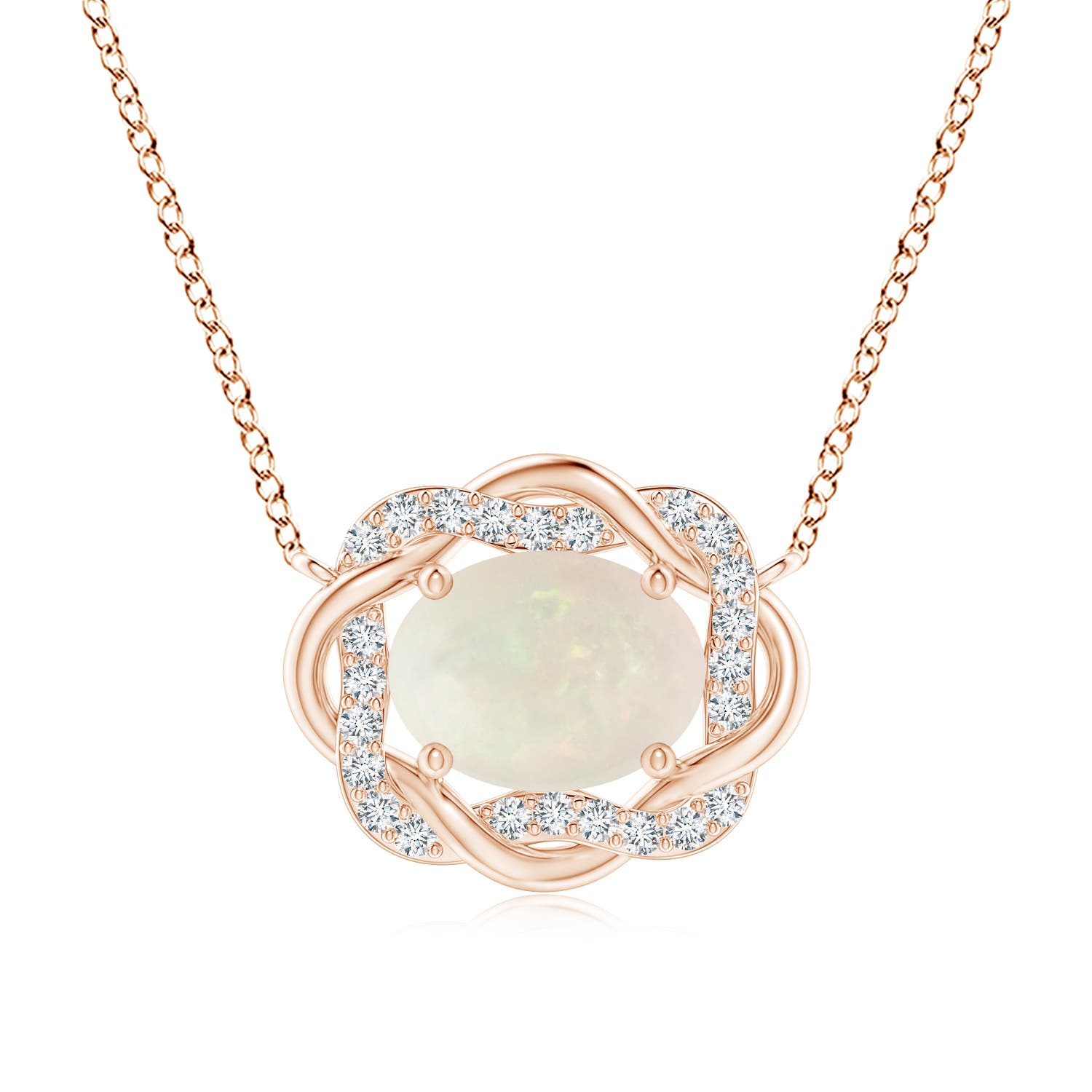 A - Opal / 1.34 CT / 14 KT Rose Gold