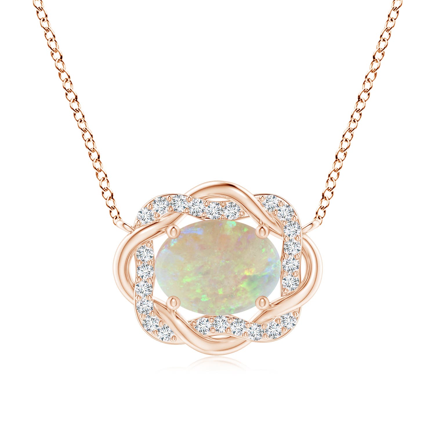 AAA - Opal / 1.34 CT / 14 KT Rose Gold