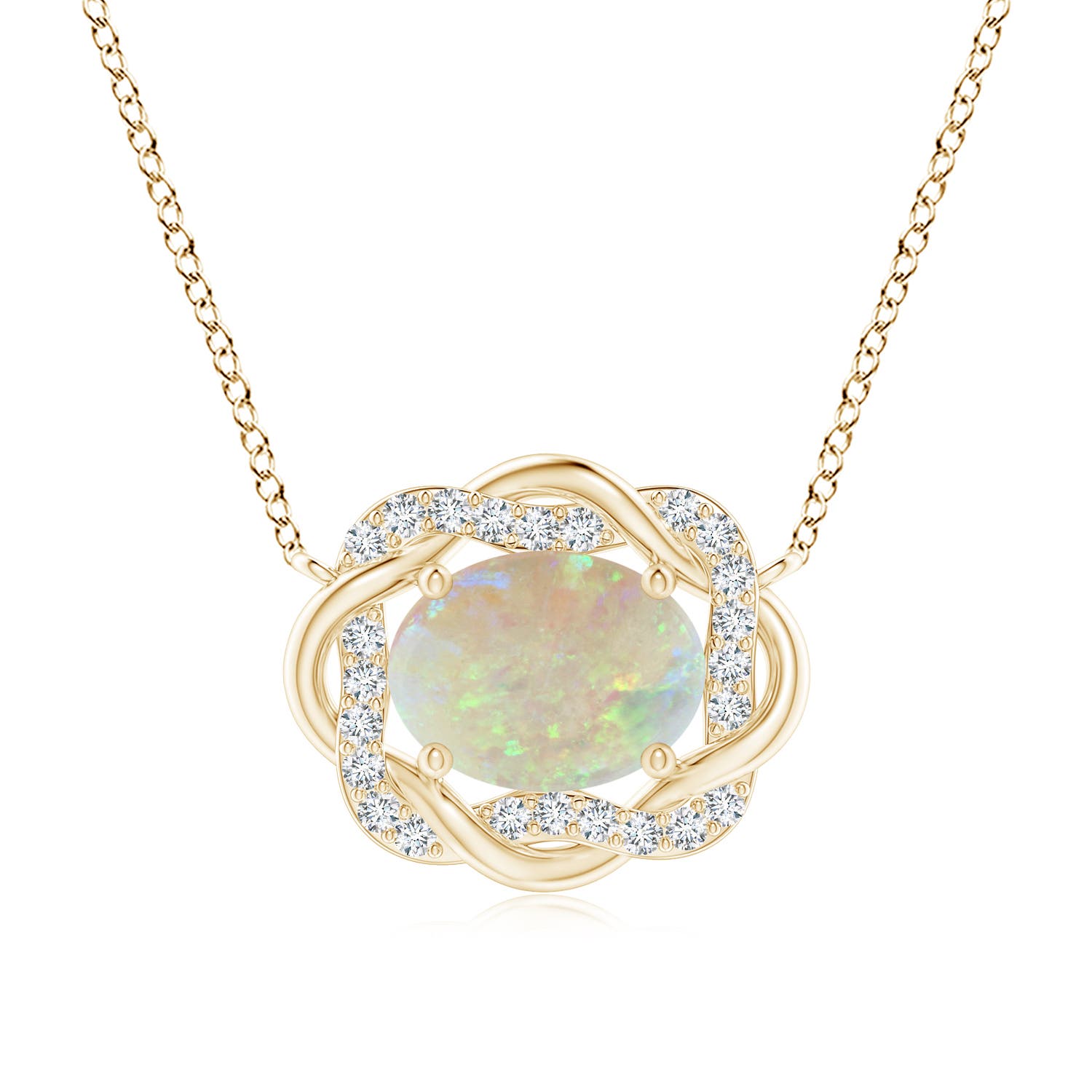 AAA - Opal / 1.34 CT / 14 KT Yellow Gold