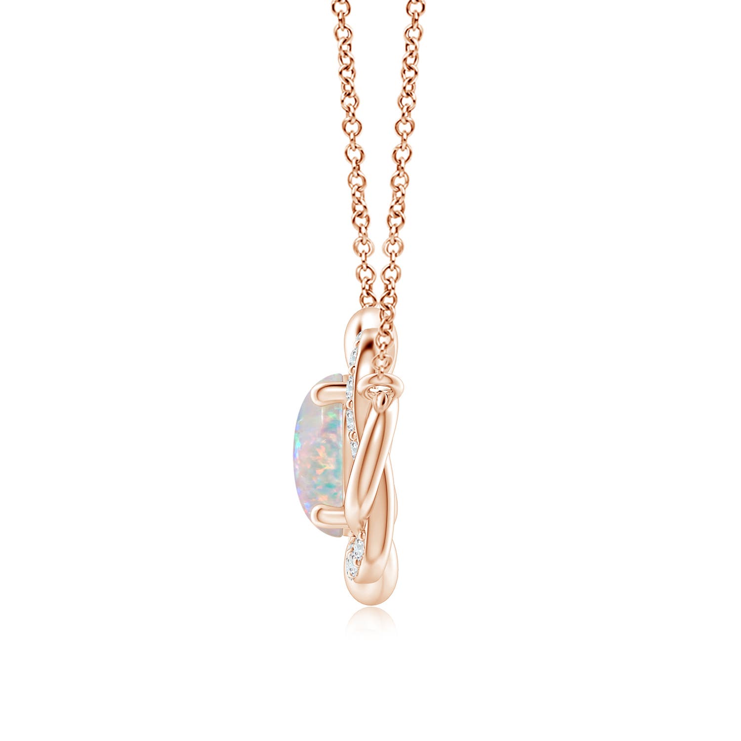 AAAA - Opal / 1.34 CT / 14 KT Rose Gold