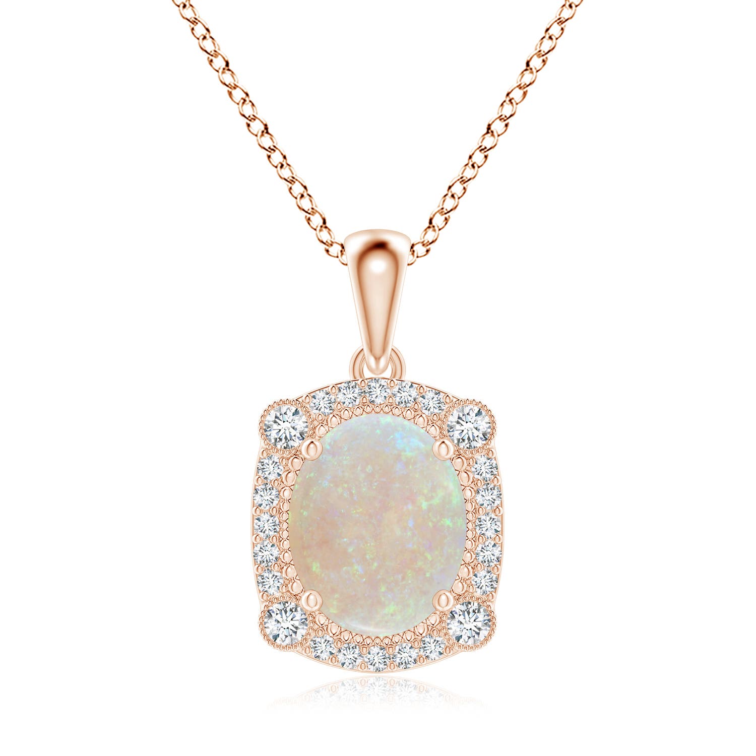 AA - Opal / 1.67 CT / 14 KT Rose Gold