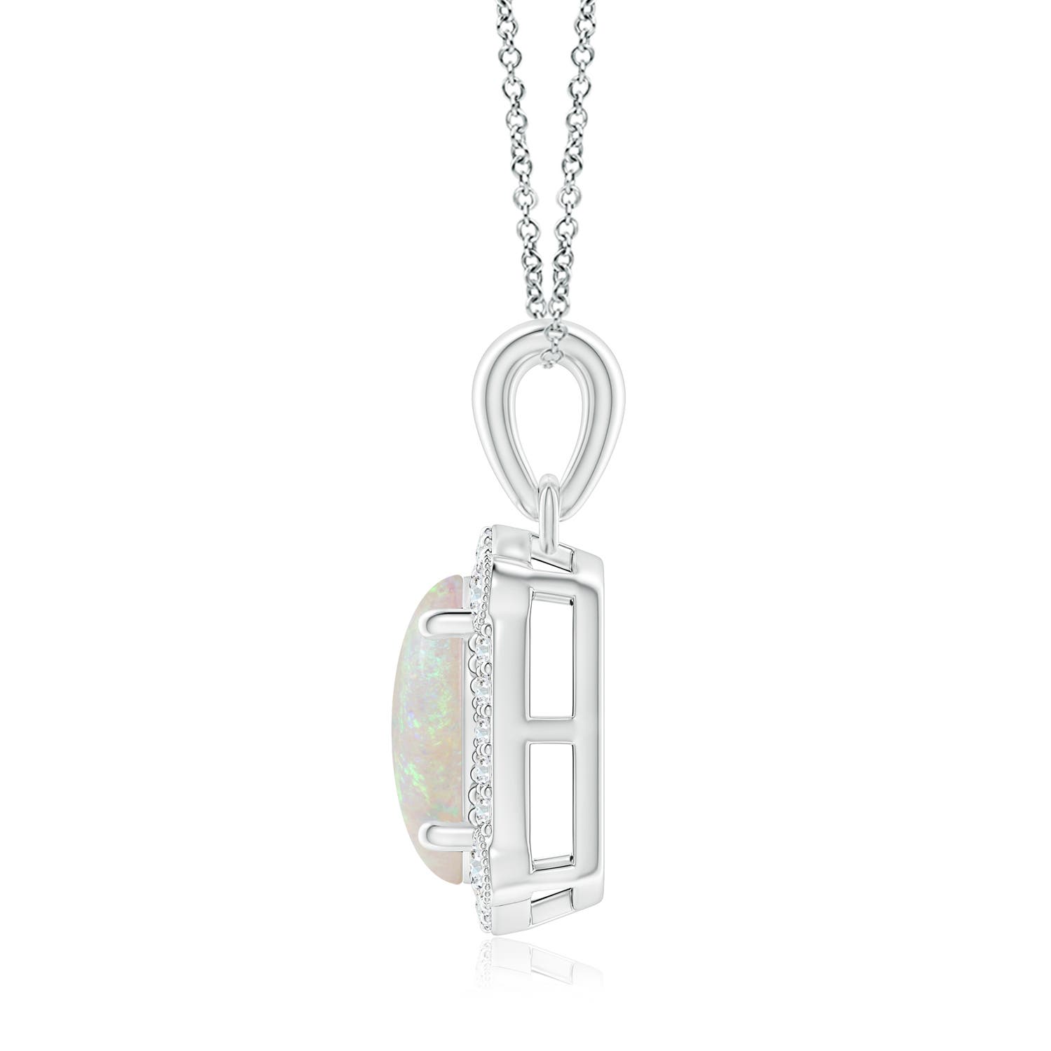 AA - Opal / 1.67 CT / 14 KT White Gold