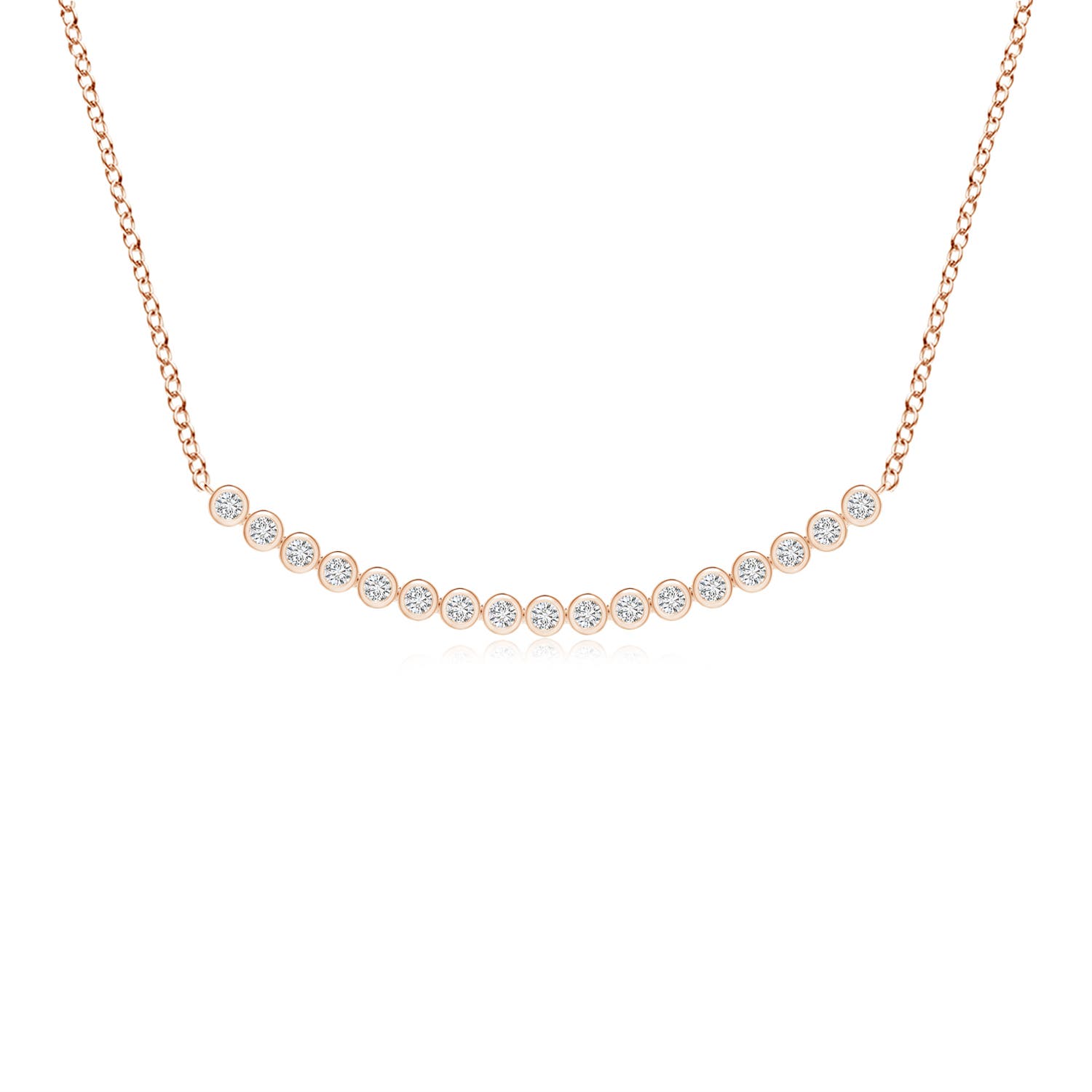 H, SI2 / 0.49 CT / 14 KT Rose Gold