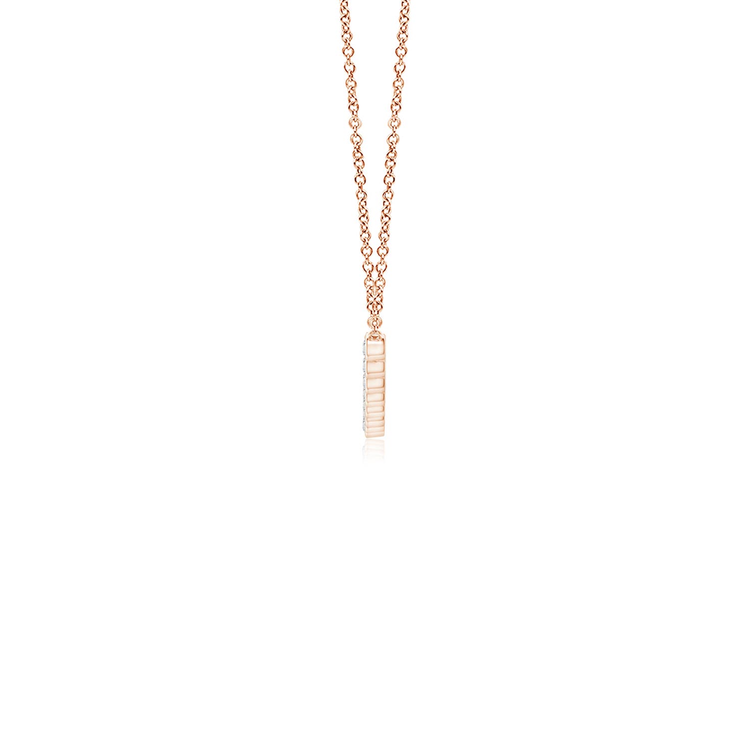 H, SI2 / 0.49 CT / 14 KT Rose Gold