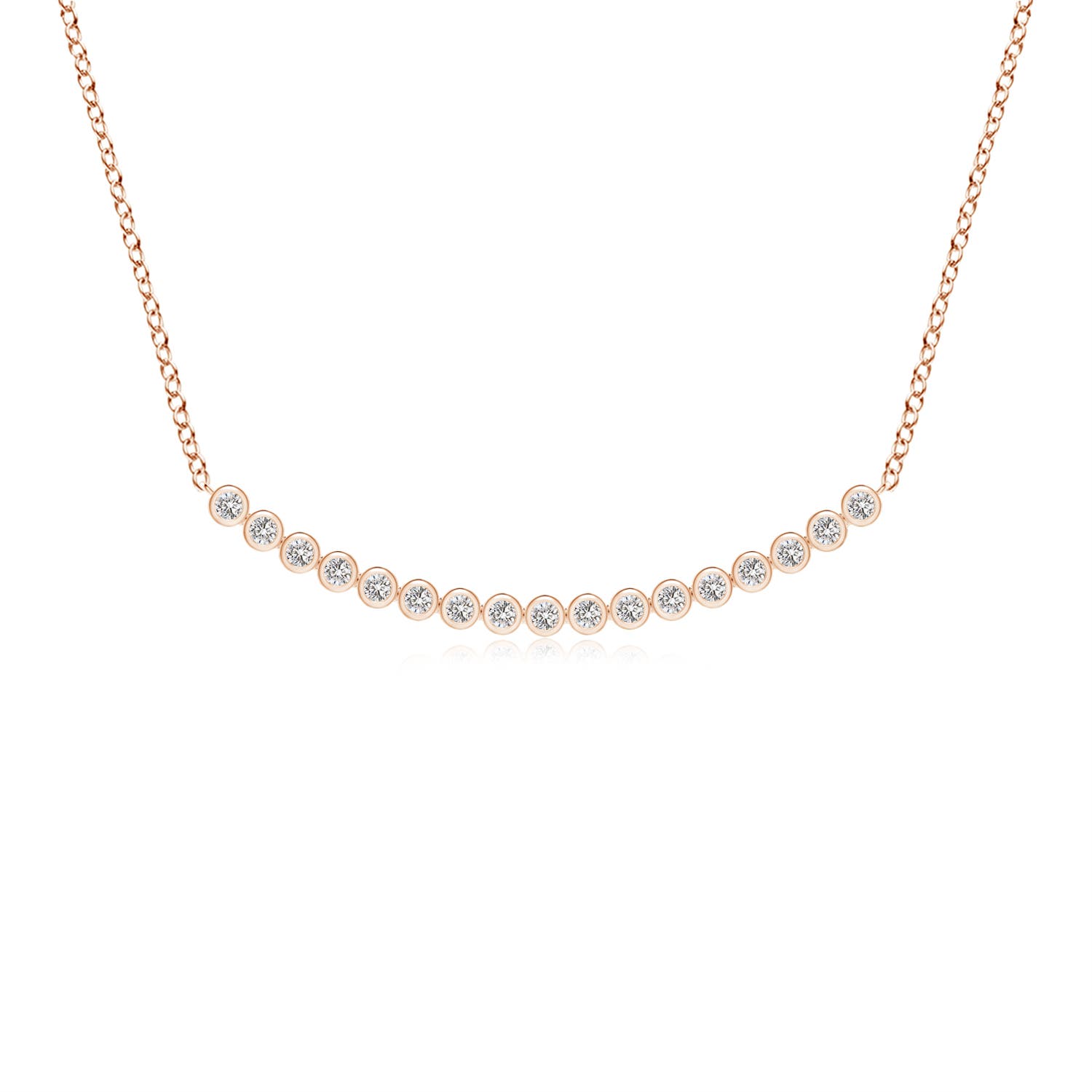 I-J, I1-I2 / 0.49 CT / 14 KT Rose Gold