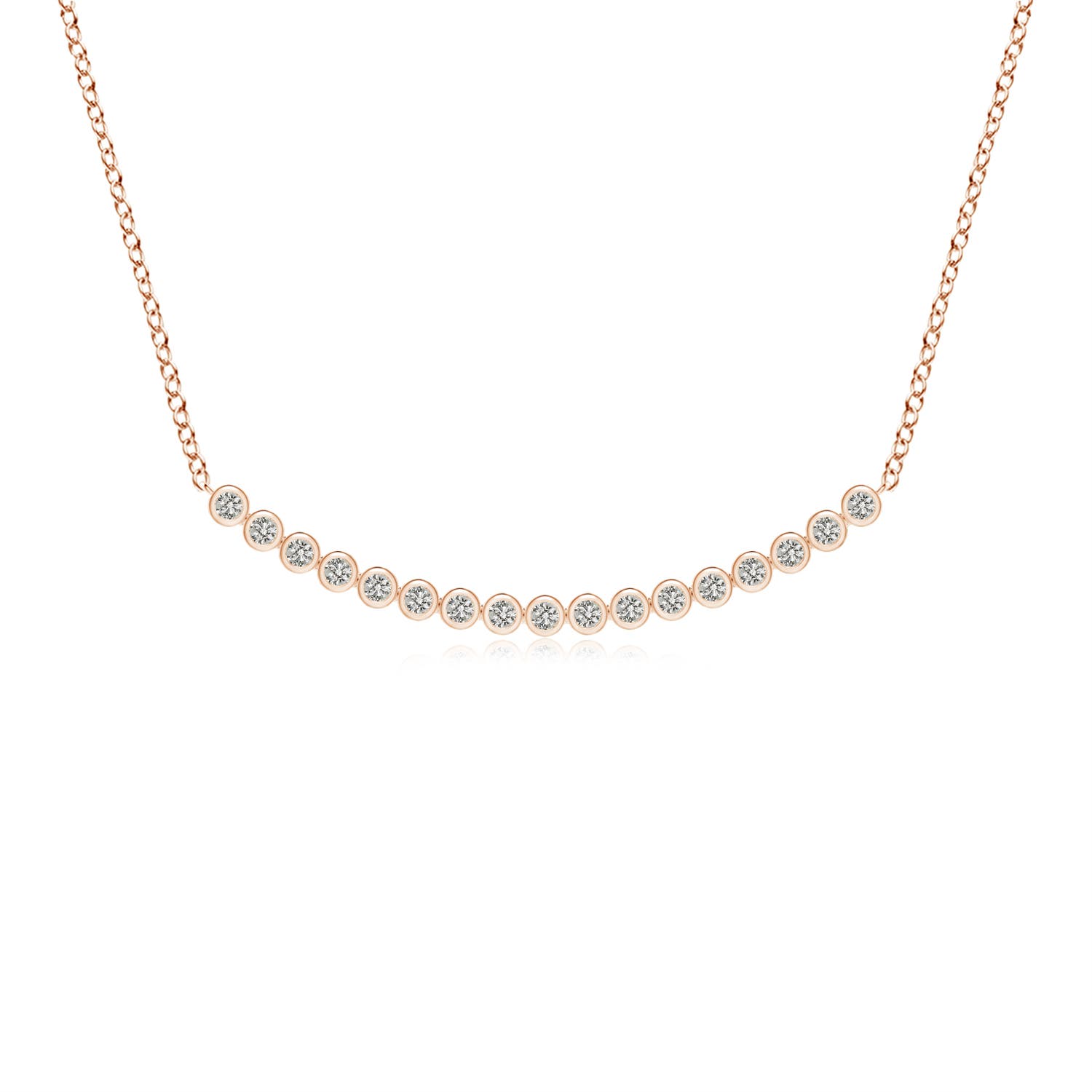 K, I3 / 0.49 CT / 14 KT Rose Gold