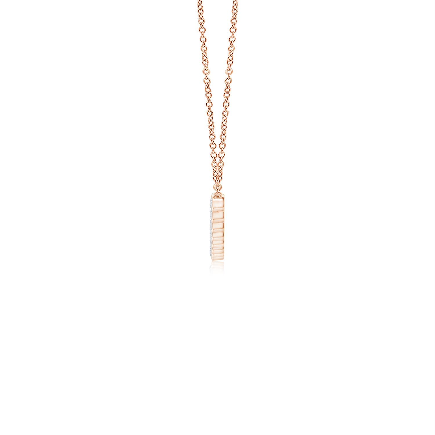 H, SI2 / 0.66 CT / 14 KT Rose Gold