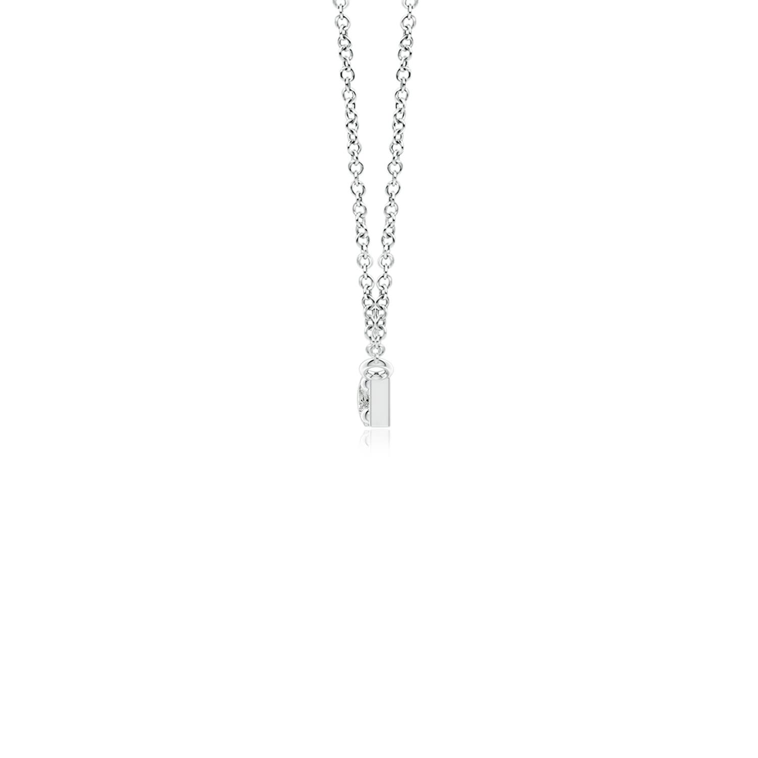 K, I3 / 0.76 CT / 14 KT White Gold