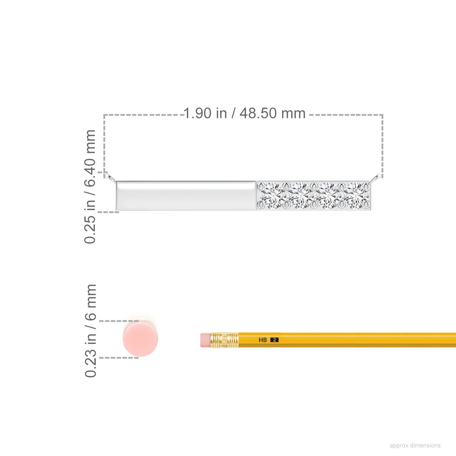 H, SI2 / 1.52 CT / 14 KT White Gold