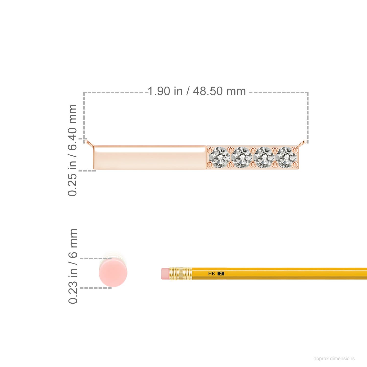 K, I3 / 1.52 CT / 14 KT Rose Gold