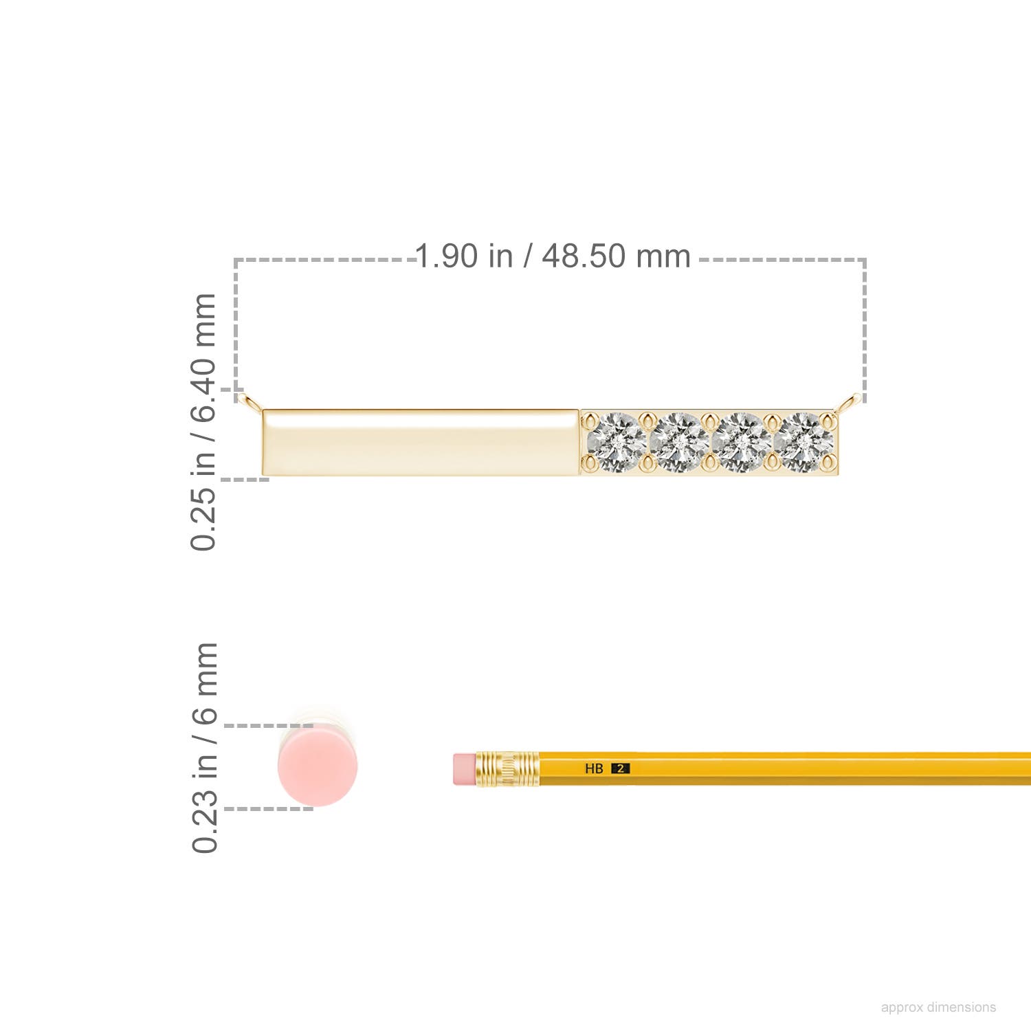 K, I3 / 1.52 CT / 14 KT Yellow Gold