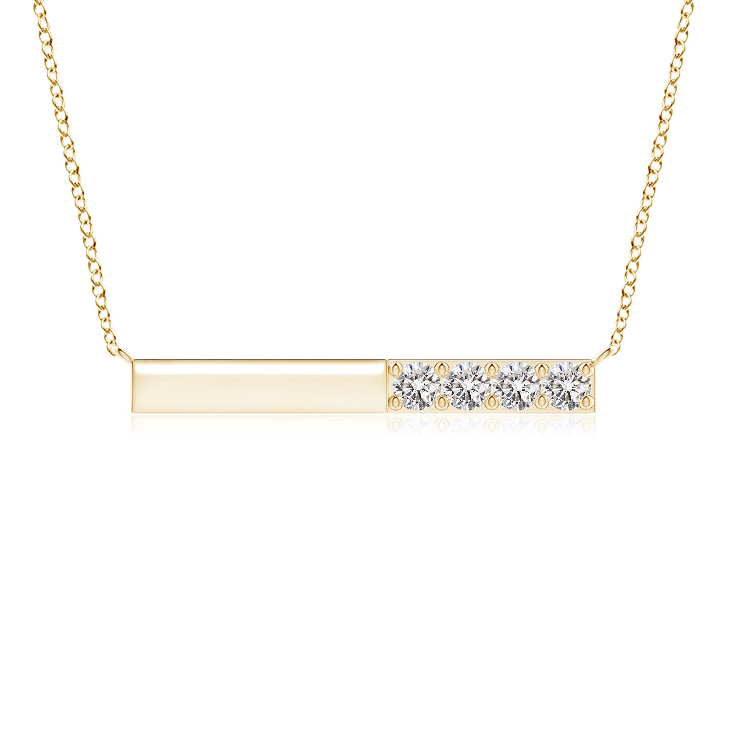 I-J, I1-I2 / 0.92 CT / 14 KT Yellow Gold