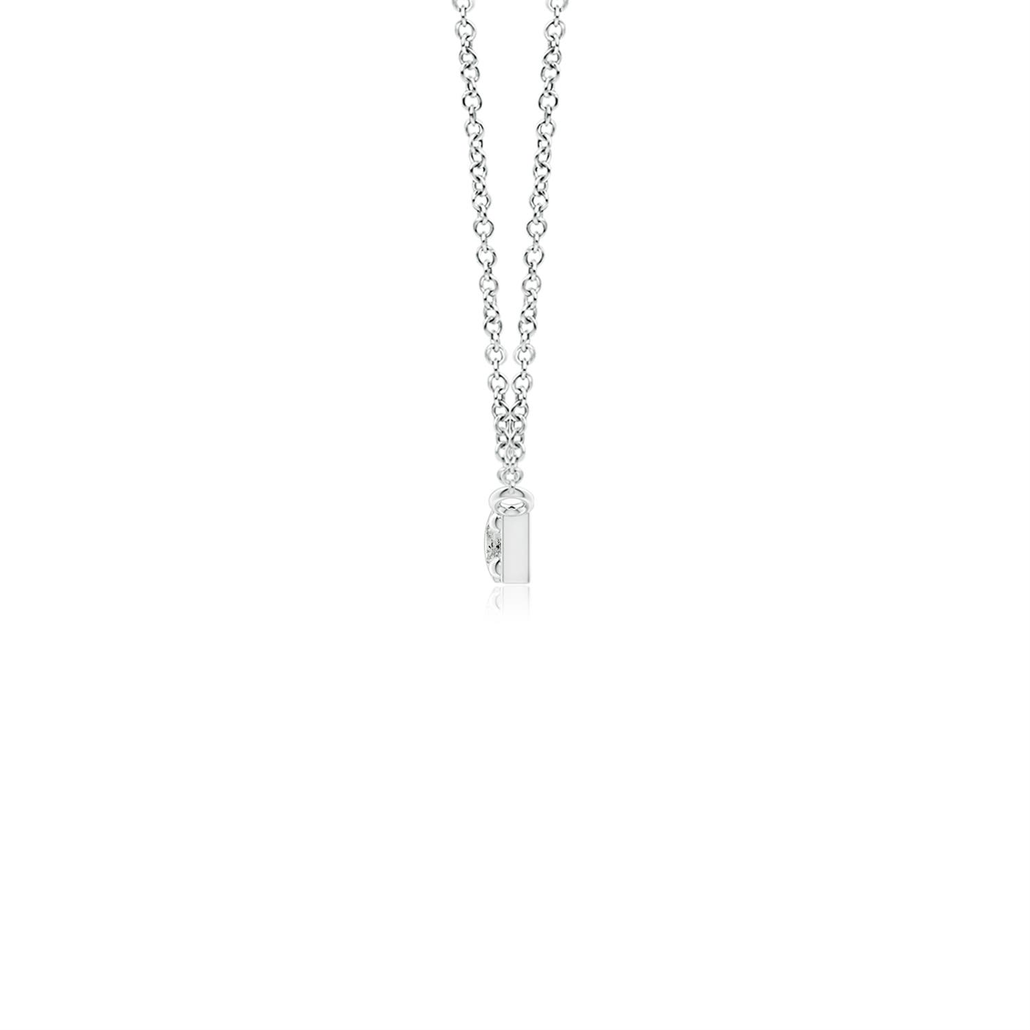 K, I3 / 0.92 CT / 14 KT White Gold