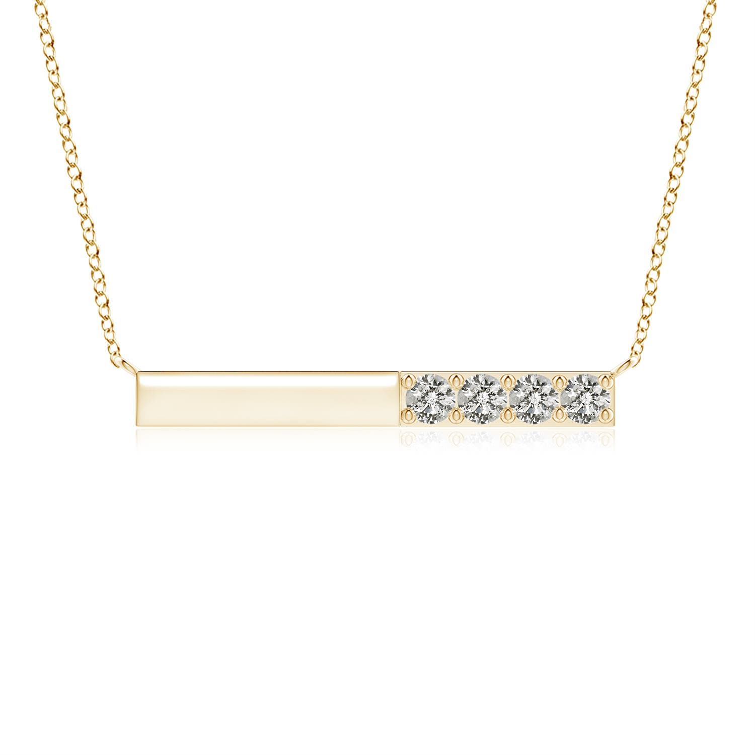 K, I3 / 0.92 CT / 14 KT Yellow Gold