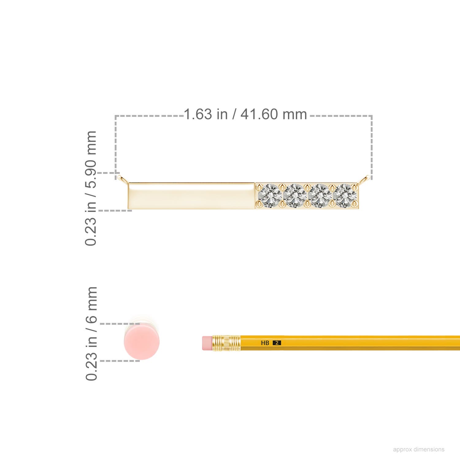 K, I3 / 0.92 CT / 14 KT Yellow Gold