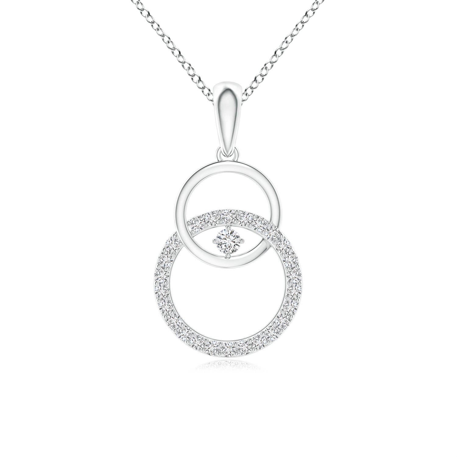 H, SI2 / 0.18 CT / 14 KT White Gold