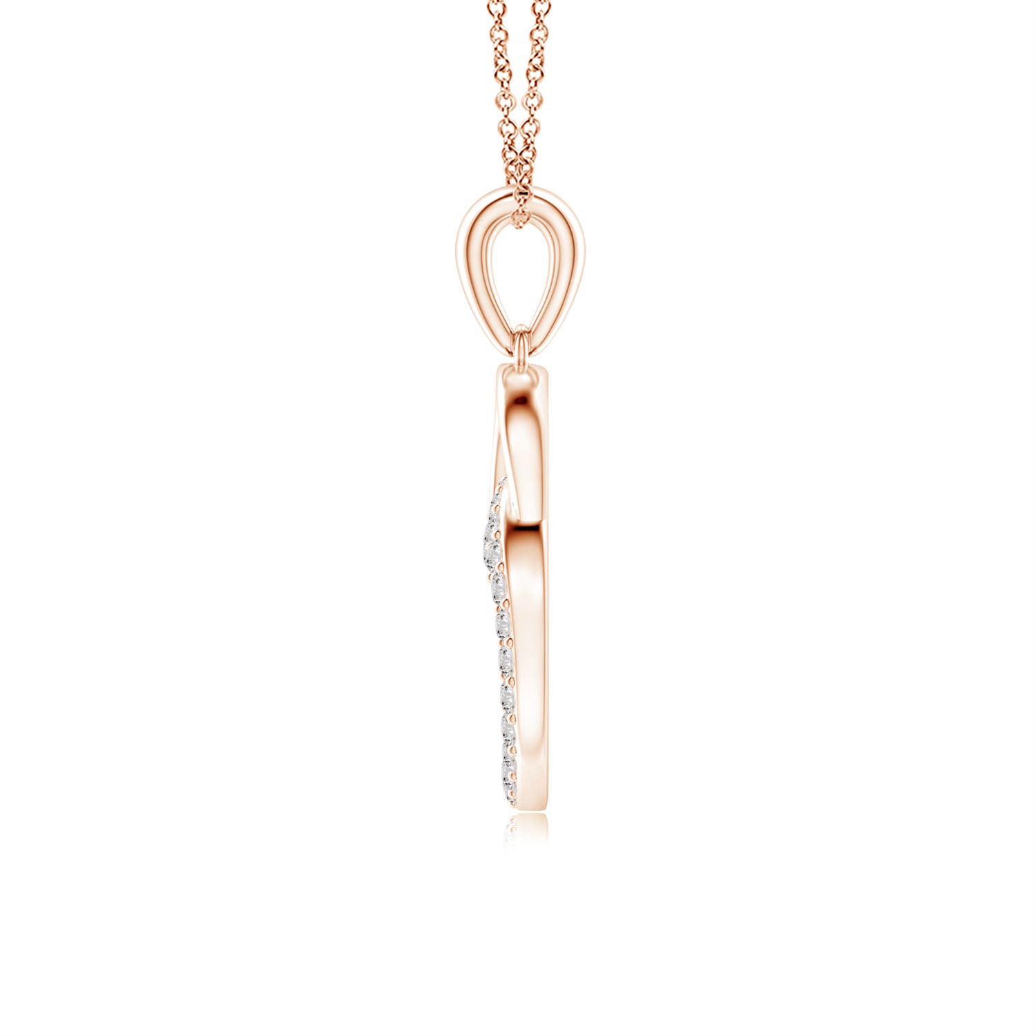 I-J, I1-I2 / 0.18 CT / 14 KT Rose Gold