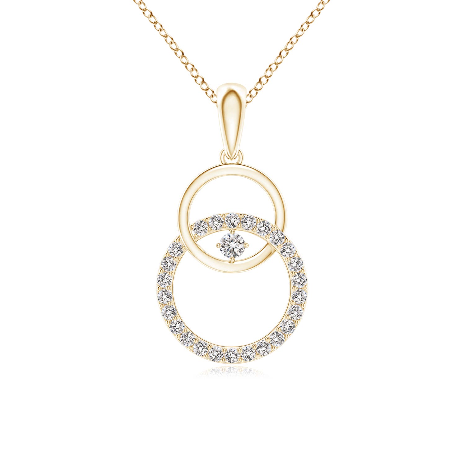 I-J, I1-I2 / 0.18 CT / 14 KT Yellow Gold