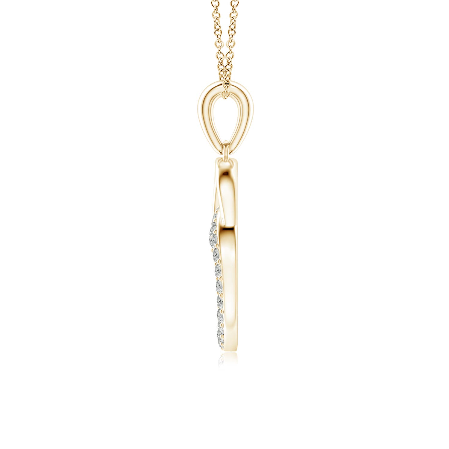 K, I3 / 0.18 CT / 14 KT Yellow Gold