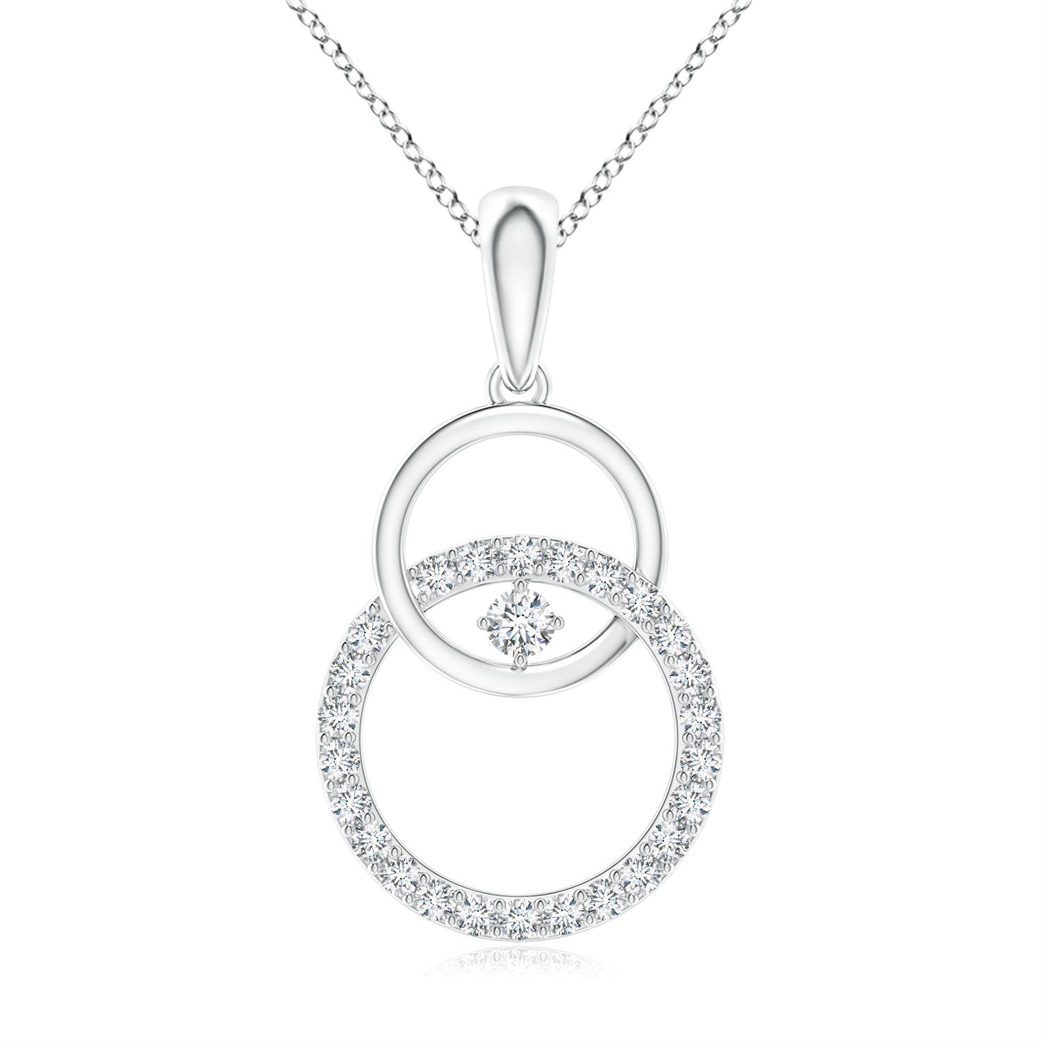 F-G, VS / 0.32 CT / 14 KT White Gold