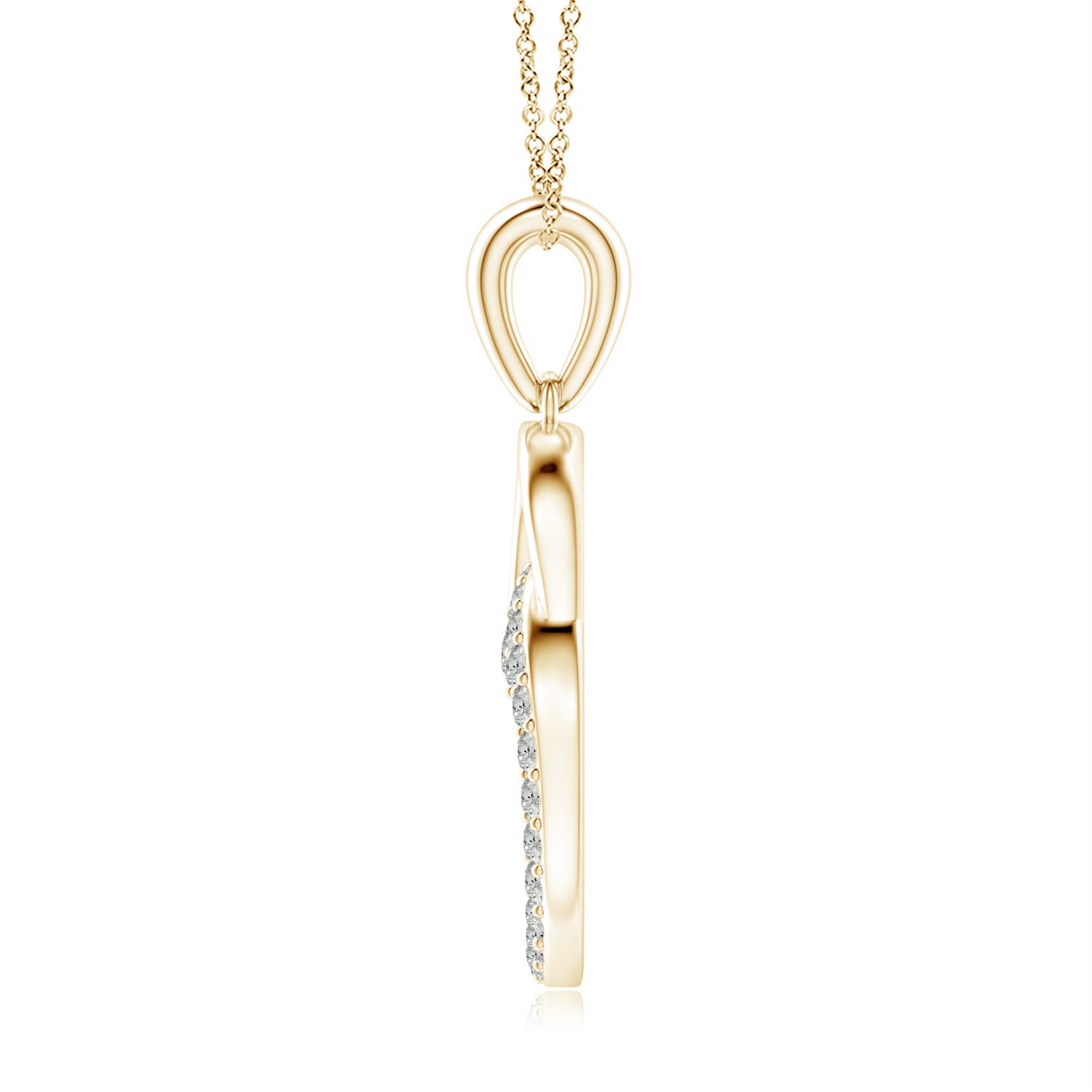 K, I3 / 0.32 CT / 14 KT Yellow Gold