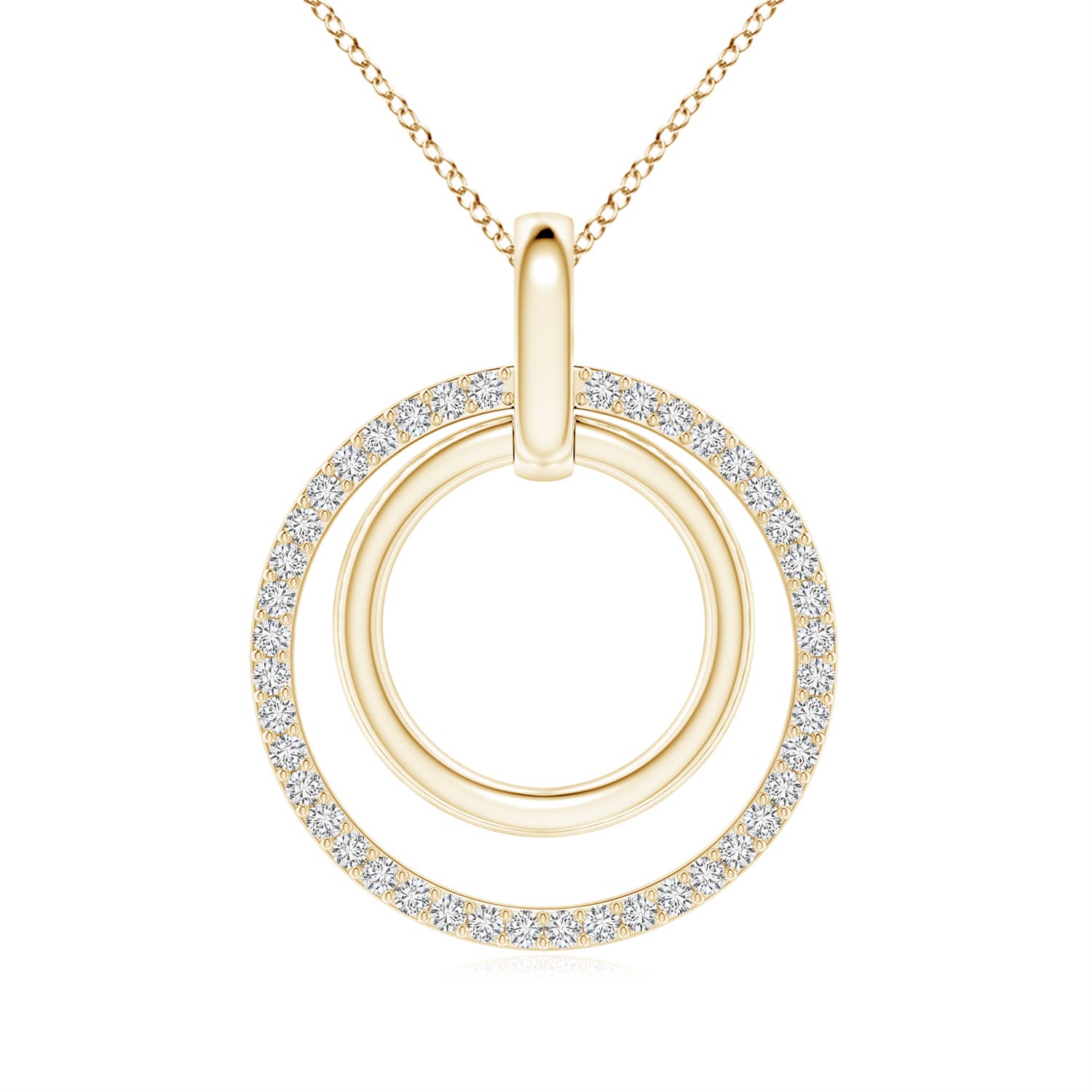 H, SI2 / 0.25 CT / 14 KT Yellow Gold