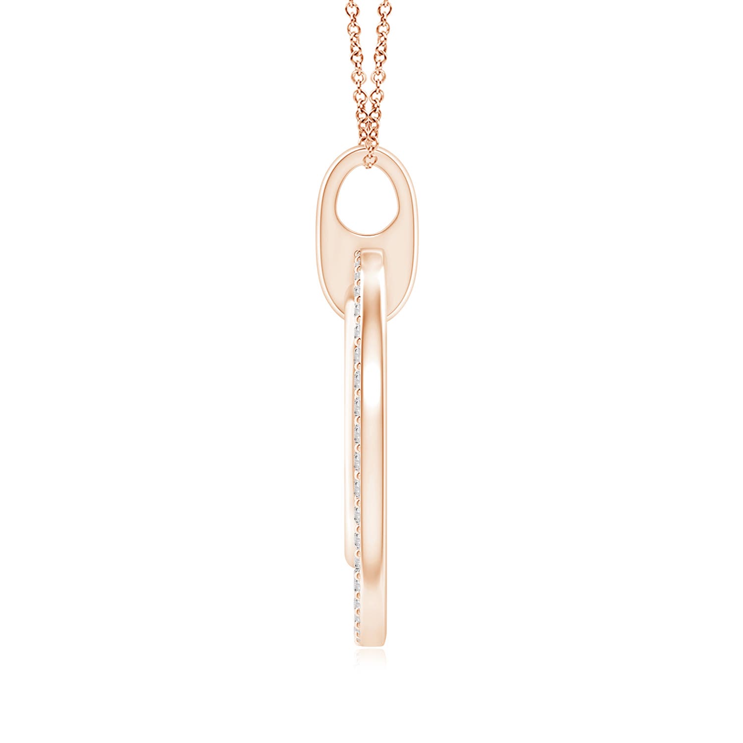 I-J, I1-I2 / 0.25 CT / 14 KT Rose Gold