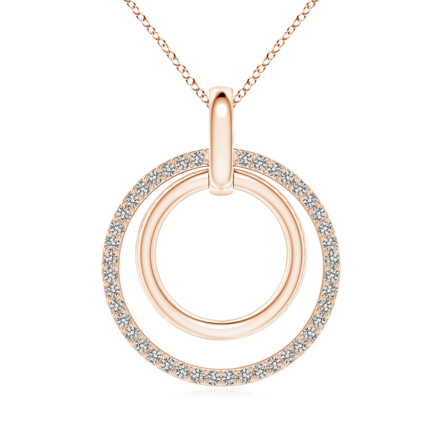 K, I3 / 0.25 CT / 14 KT Rose Gold