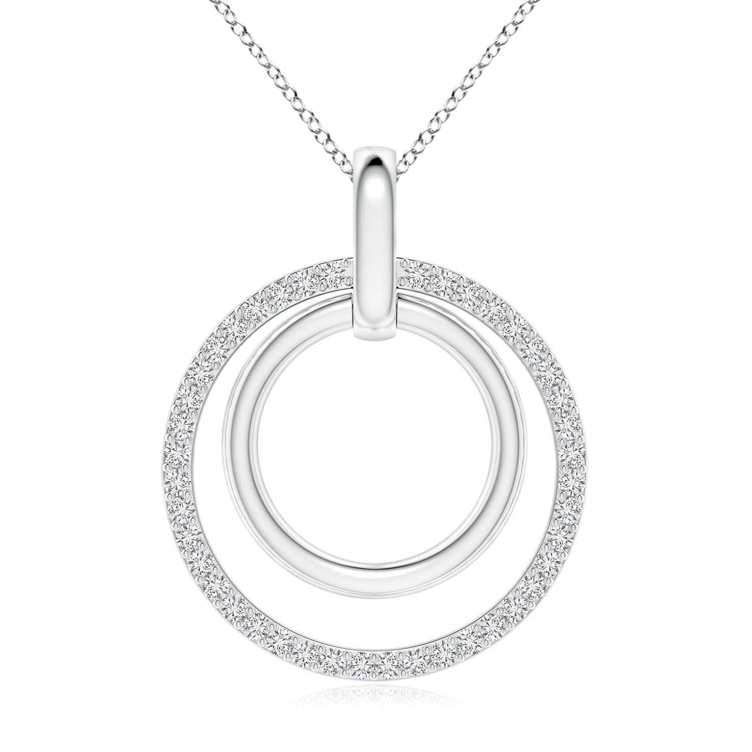 H, SI2 / 0.38 CT / 14 KT White Gold