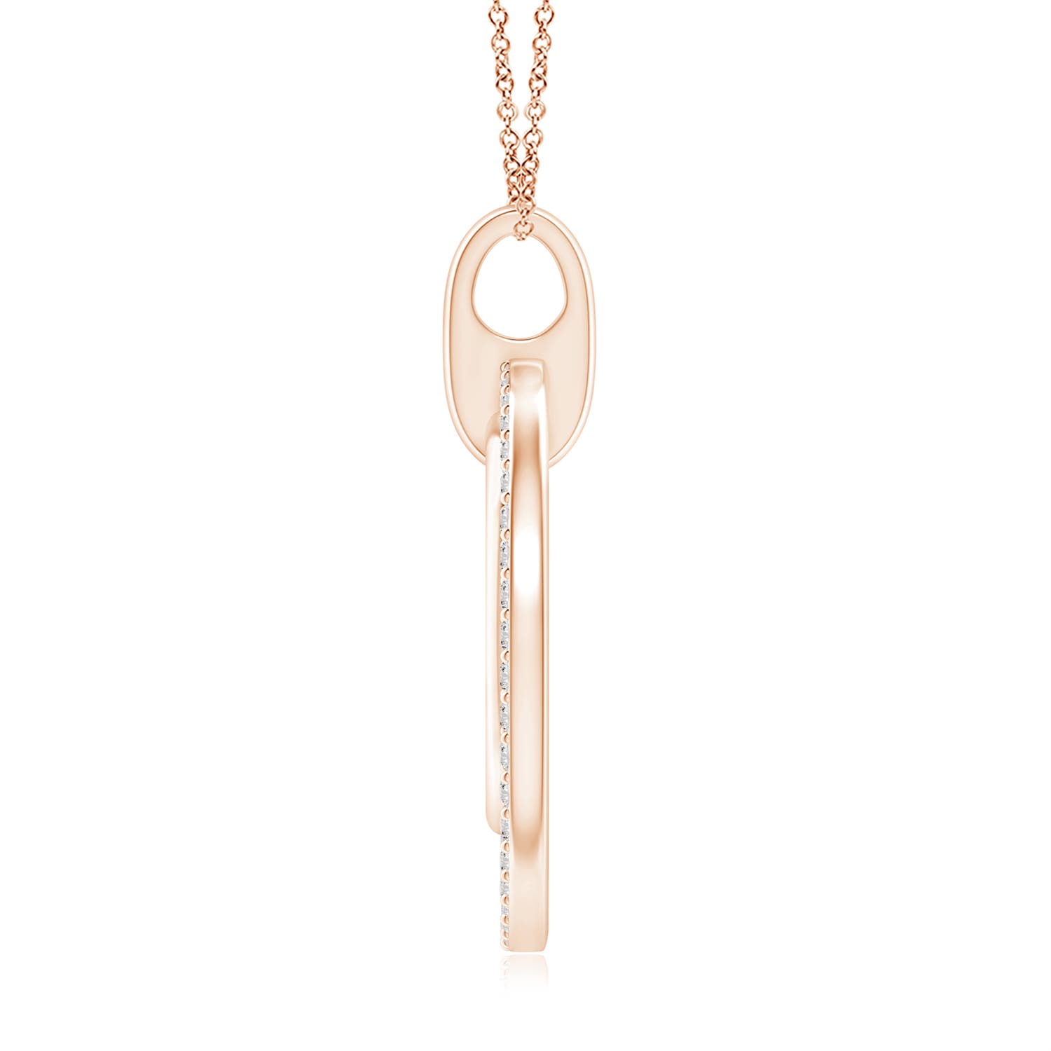 I-J, I1-I2 / 0.38 CT / 14 KT Rose Gold