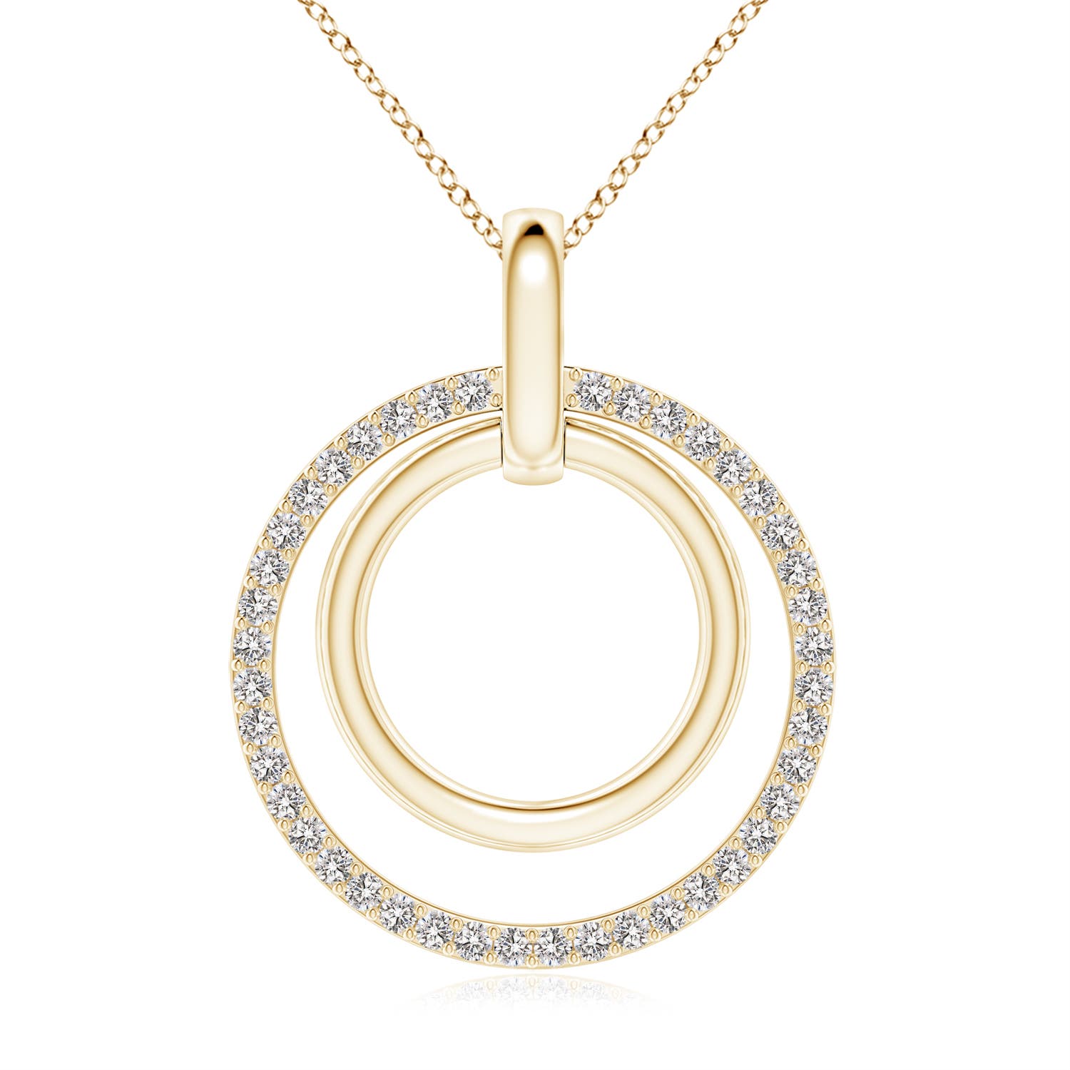 I-J, I1-I2 / 0.38 CT / 14 KT Yellow Gold