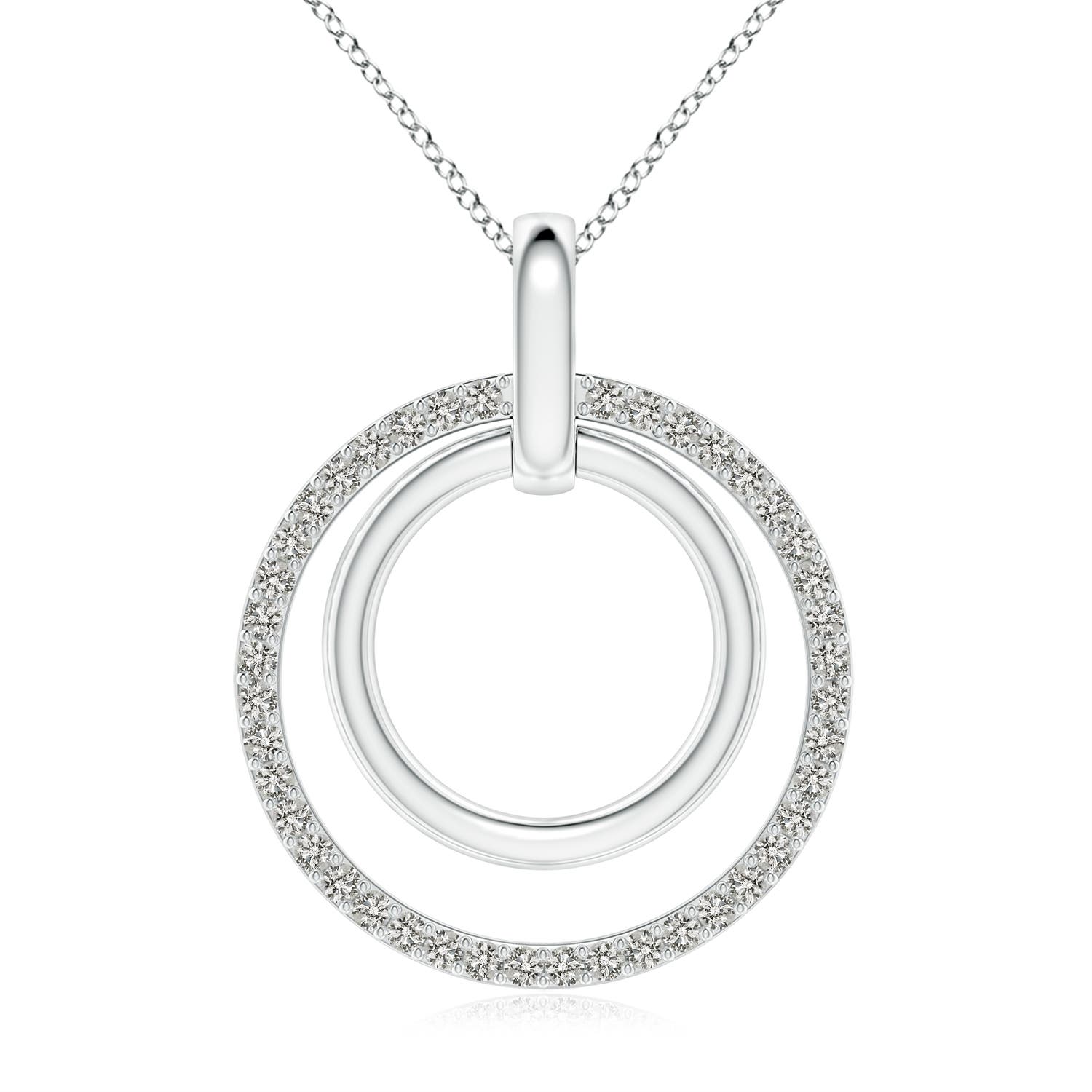 K, I3 / 0.38 CT / 14 KT White Gold