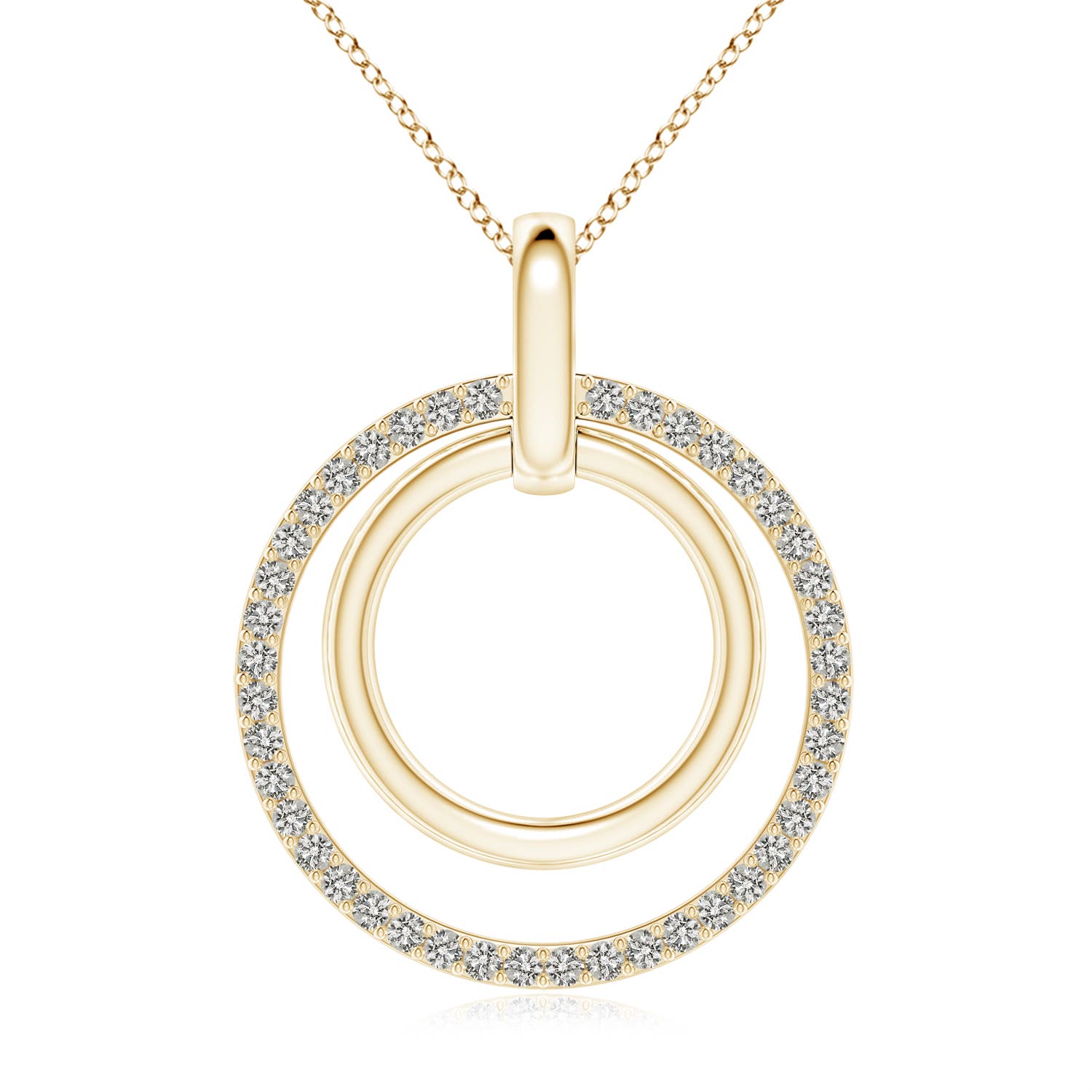 K, I3 / 0.38 CT / 14 KT Yellow Gold