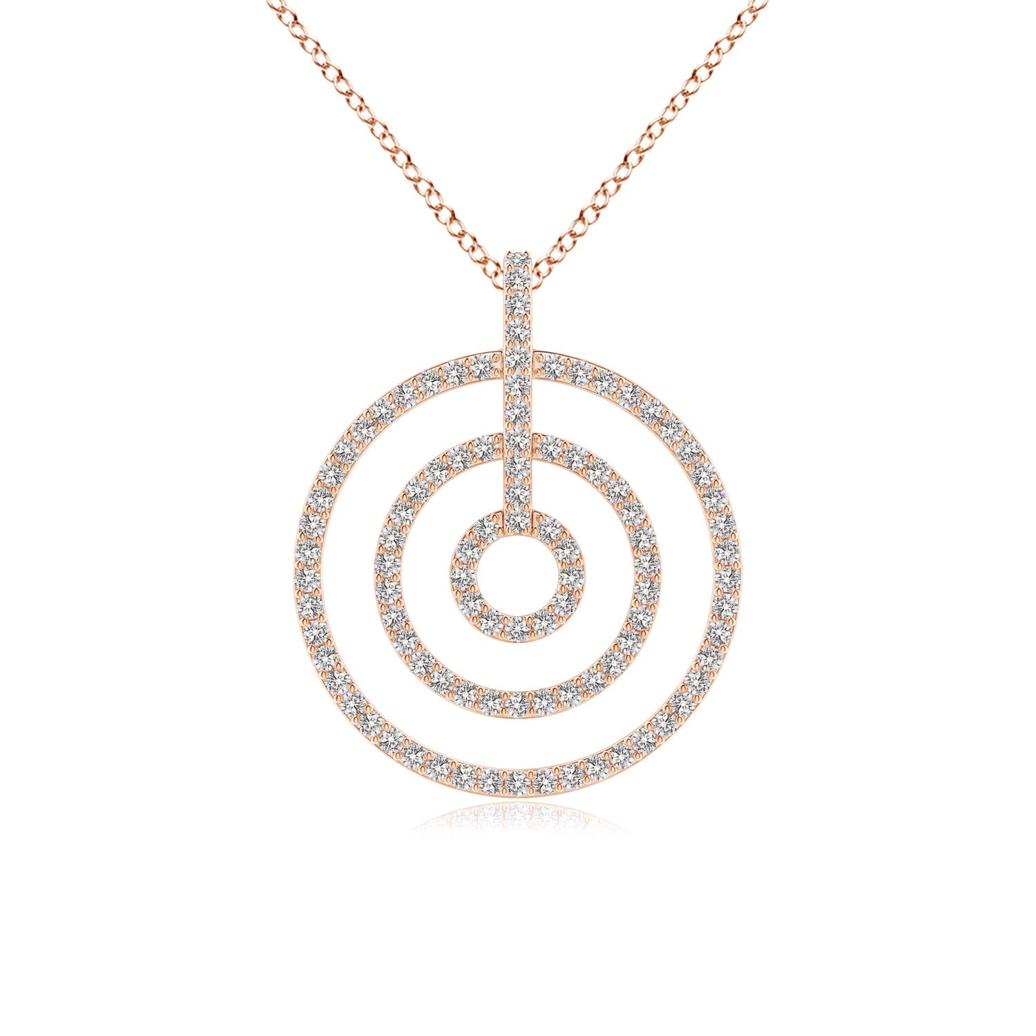 I-J, I1-I2 / 0.59 CT / 14 KT Rose Gold